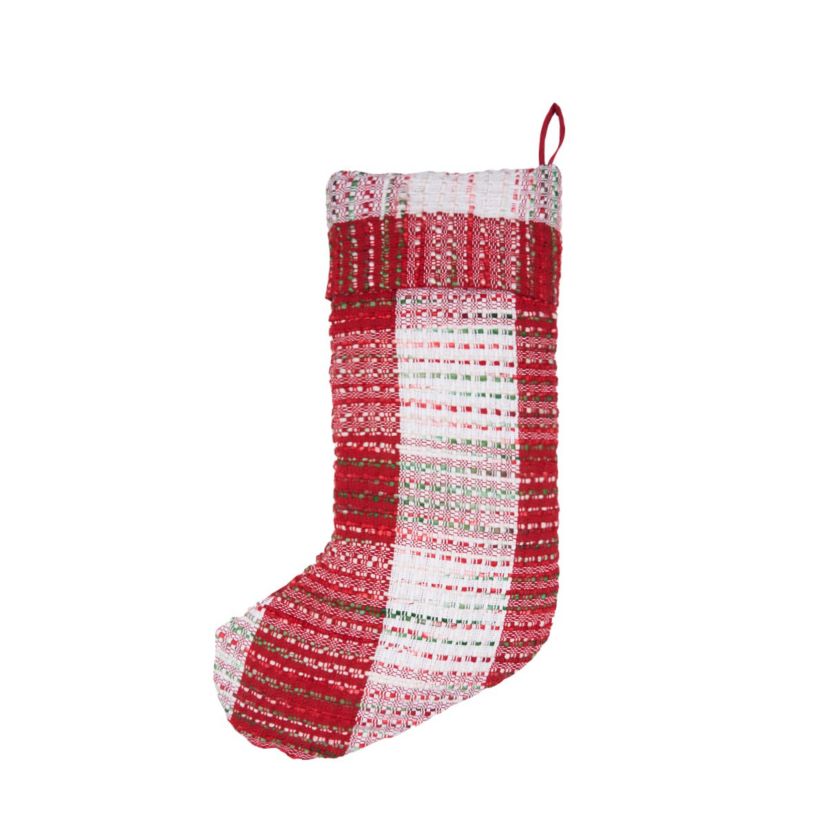 Christmas Woven Mélange Stocking