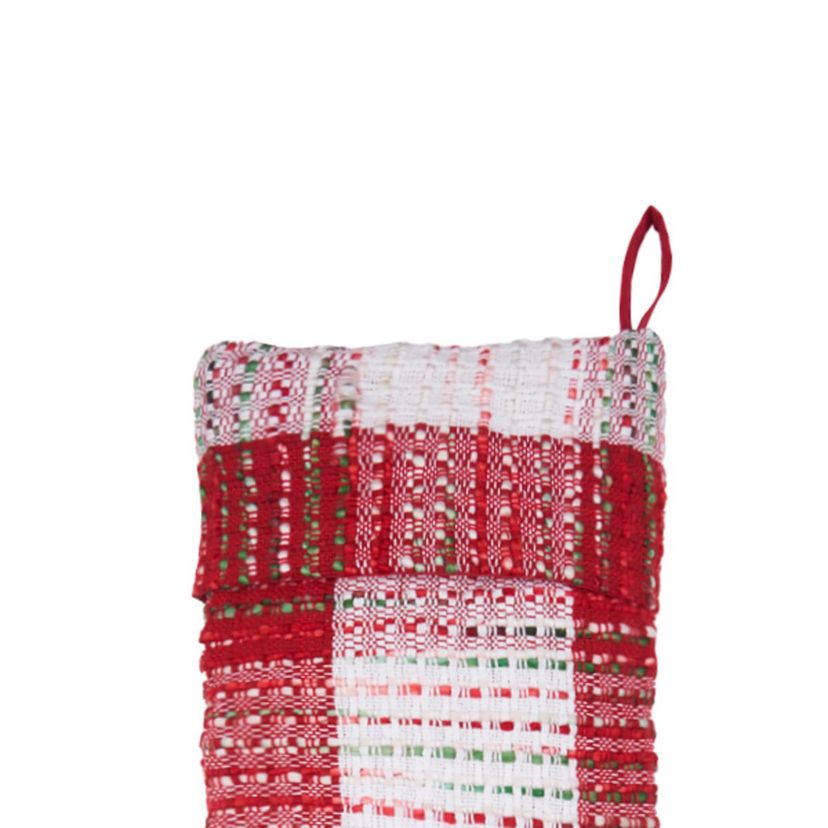 Christmas Woven Mélange Stocking
