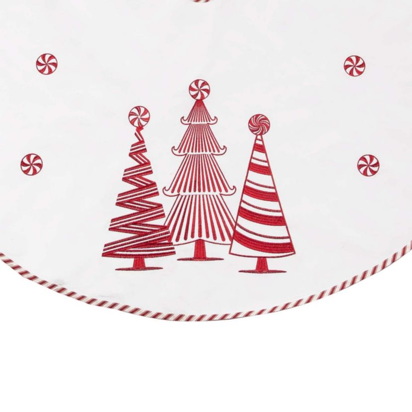 Peppermint Forest Tree Skirt
