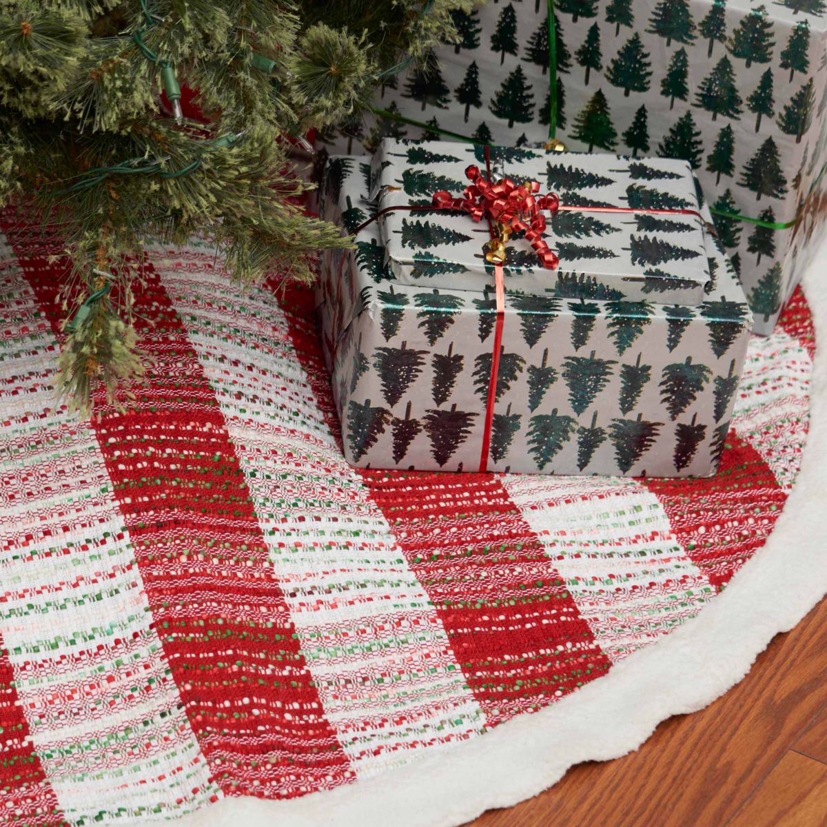 Christmas Woven Mélange Tree Skirt
