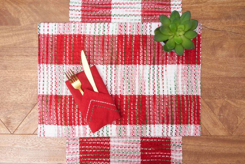 Harvest Leaves Placemats Set of 6