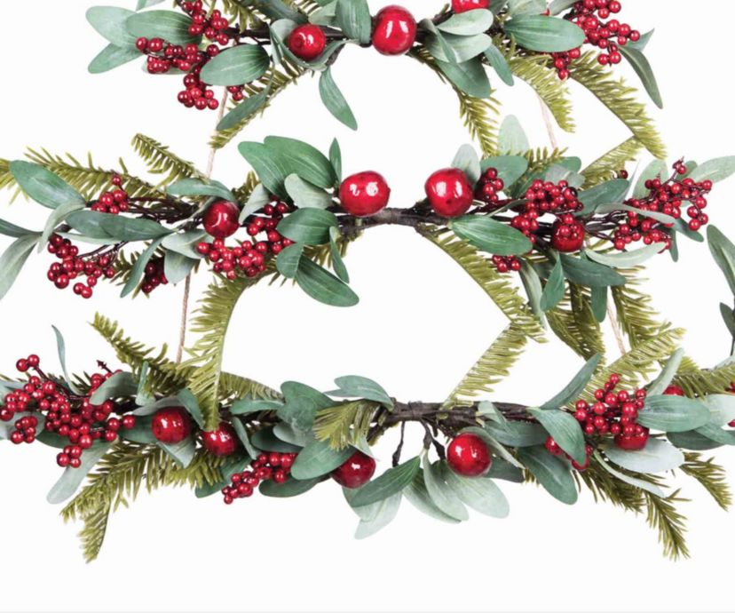 Christmas Tree Wall Sculpture Décor 2.5" x 11" Inches.