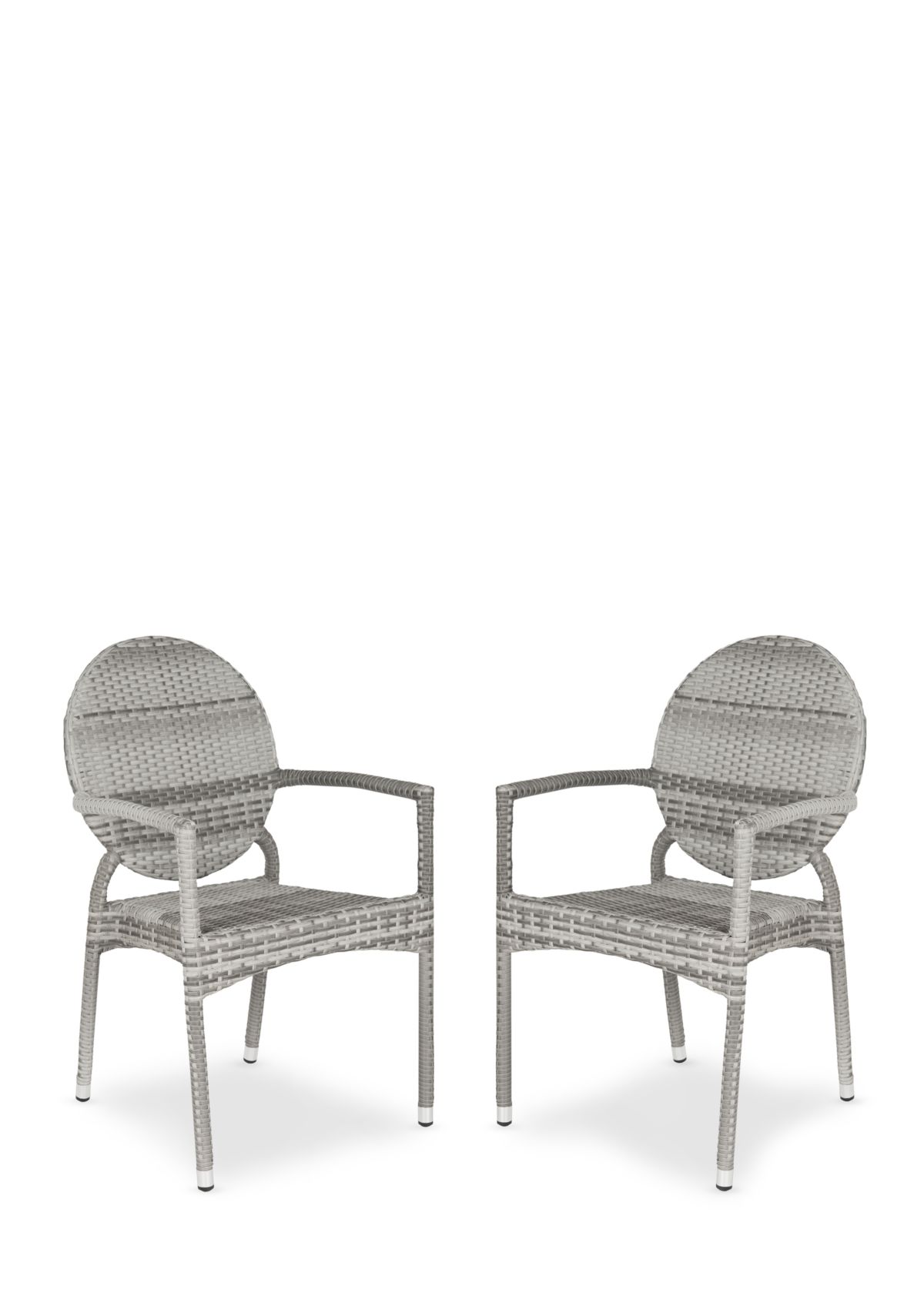 Valdez 2 Piece Indoor-Outdoor Stacking Armchair