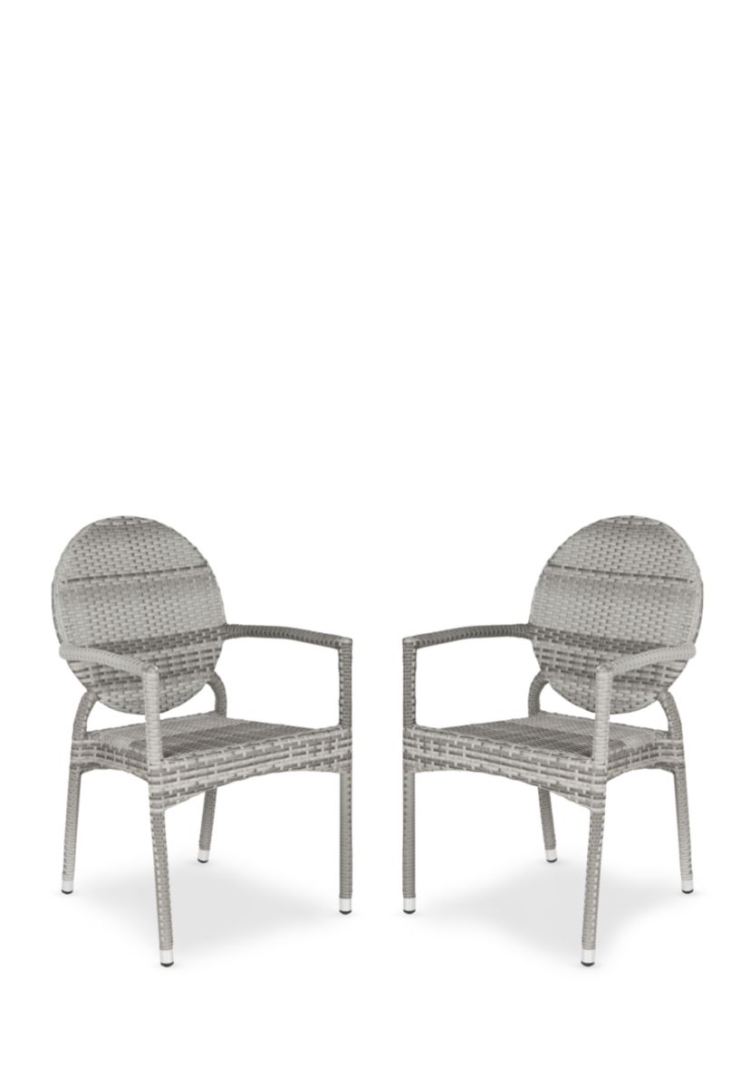 Valdez 2 Piece Indoor-Outdoor Stacking Armchair