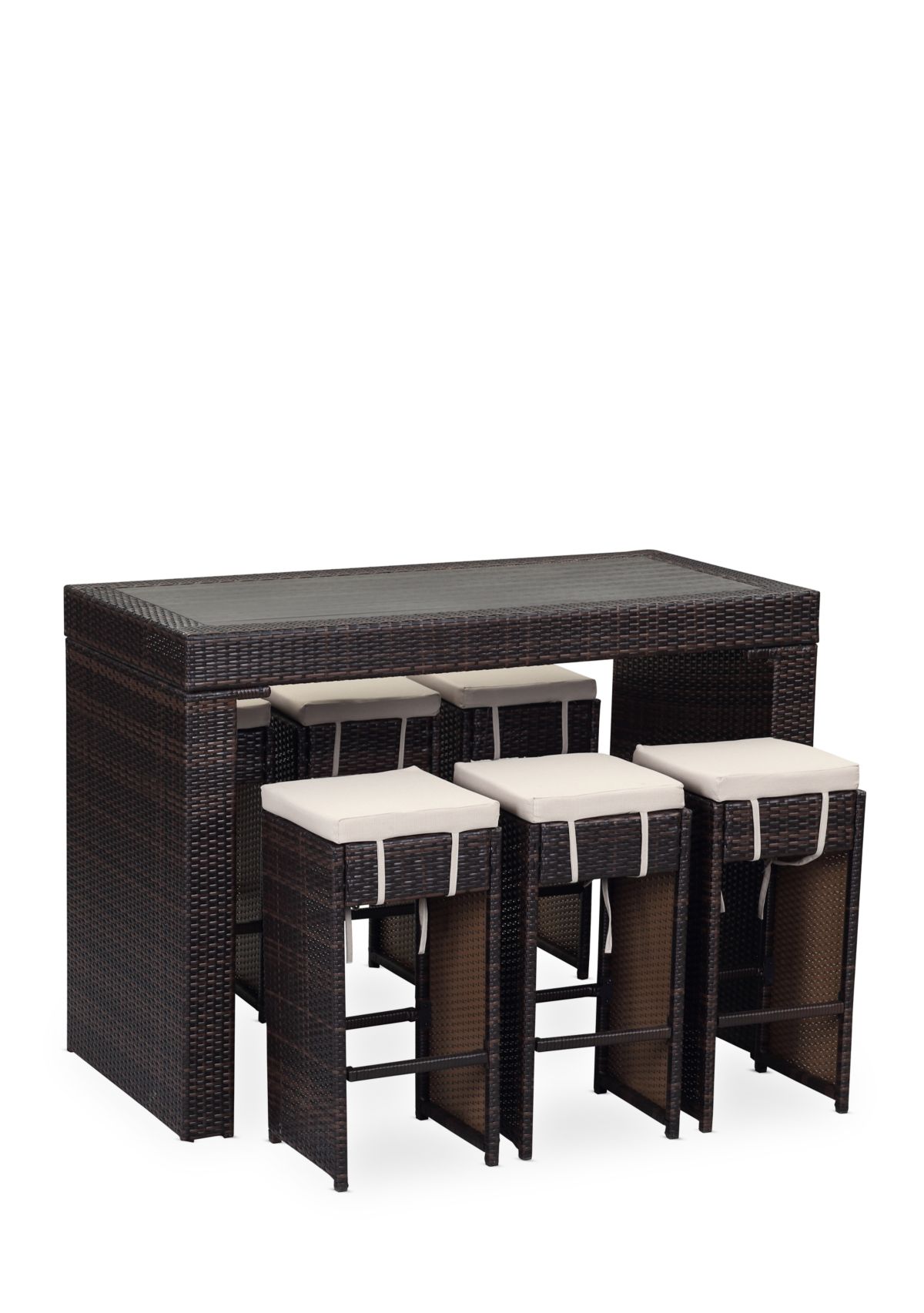 Sanders Outdoor Bar Set