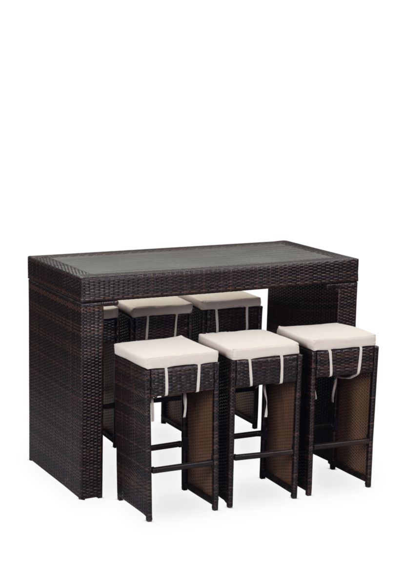 Sanders Outdoor Bar Set