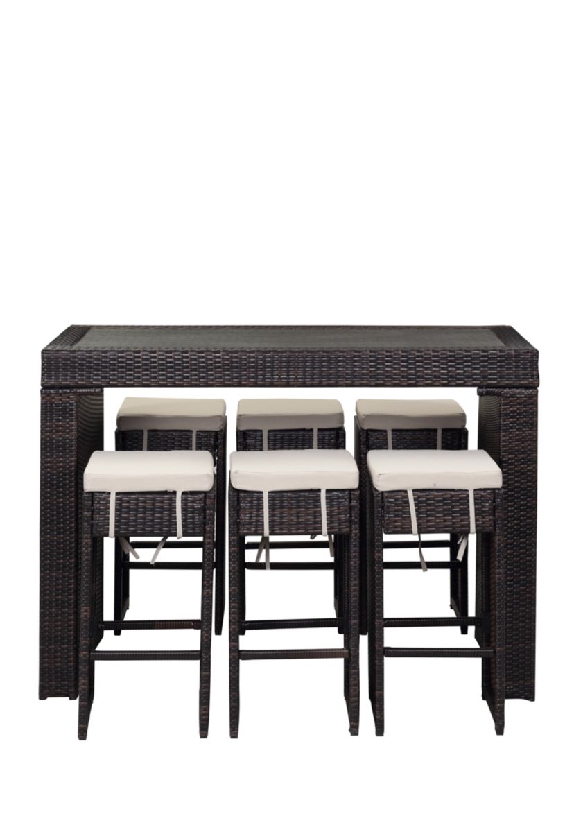 Sanders Outdoor Bar Set