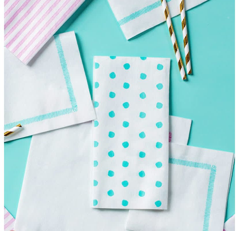Papersoft Dot Napkins - Set of 4