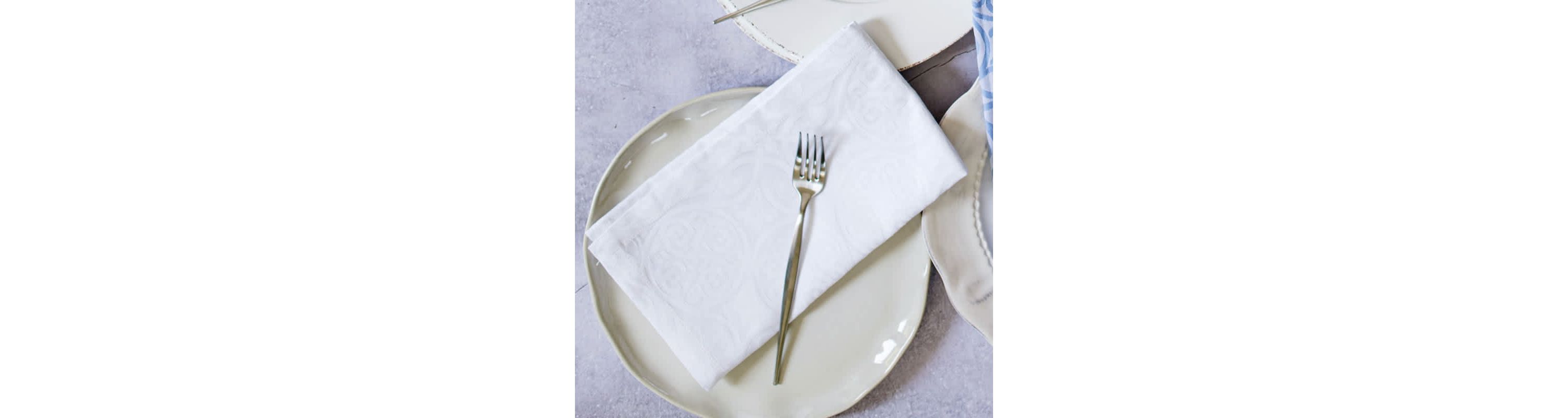 Damask Blue Napkins - Set of 4