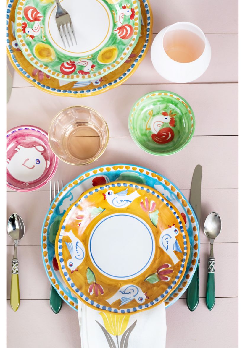 Aladdin Brilliant Green 5 Piece Place Setting