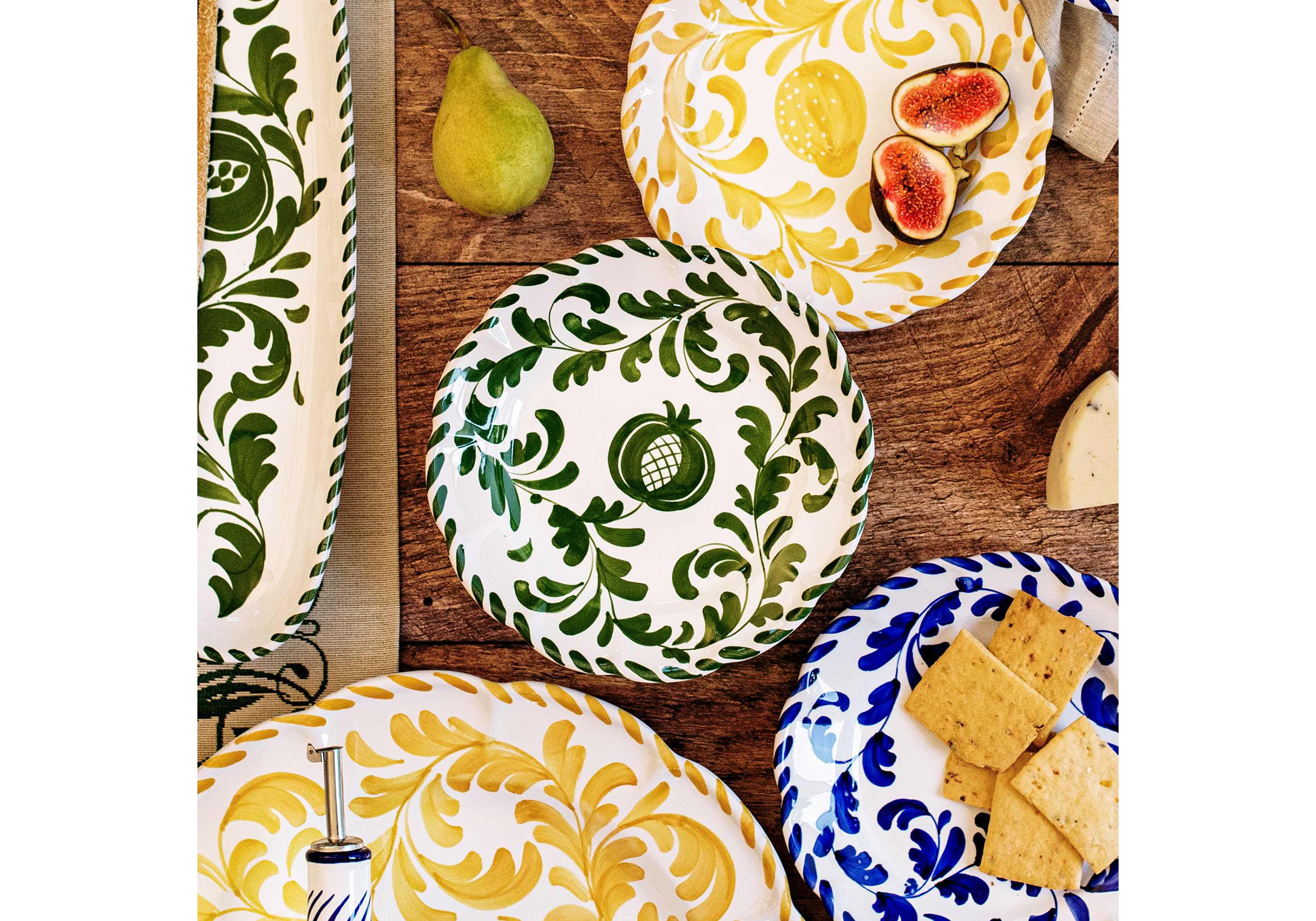 Arezzo Green Salad Plate