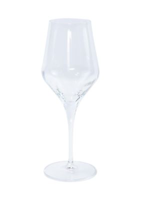 Vietri Contessa Clear Wine Glass, 9 Ounces