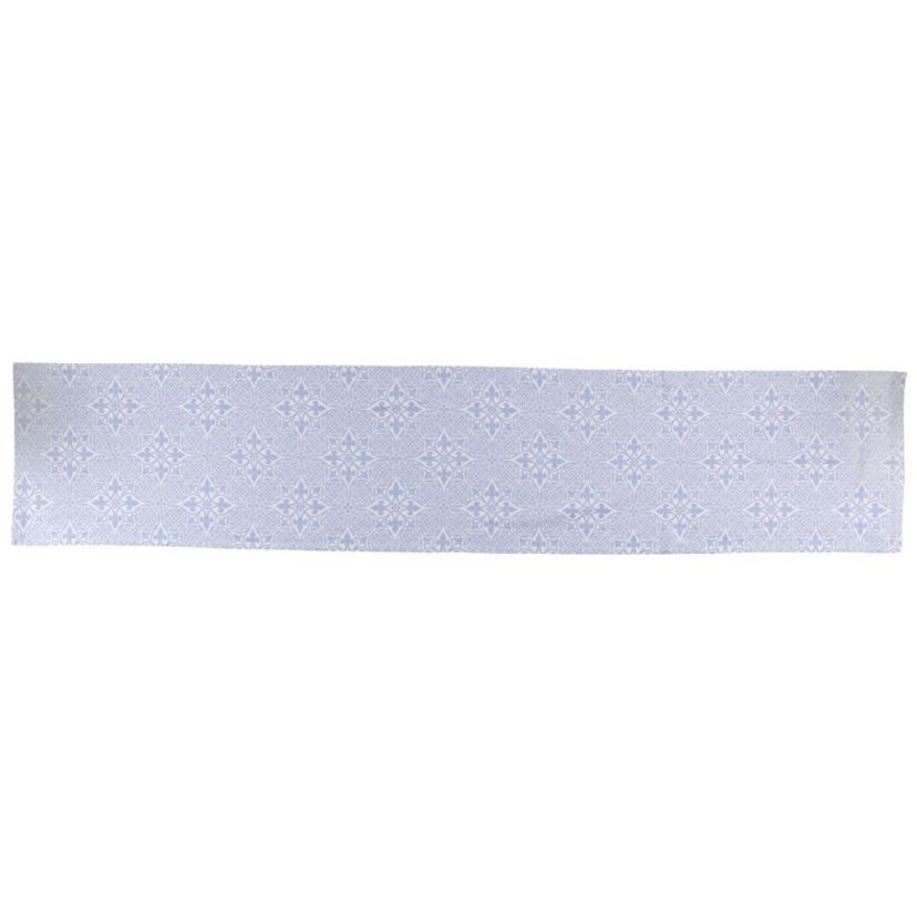 Damask Blue Runner