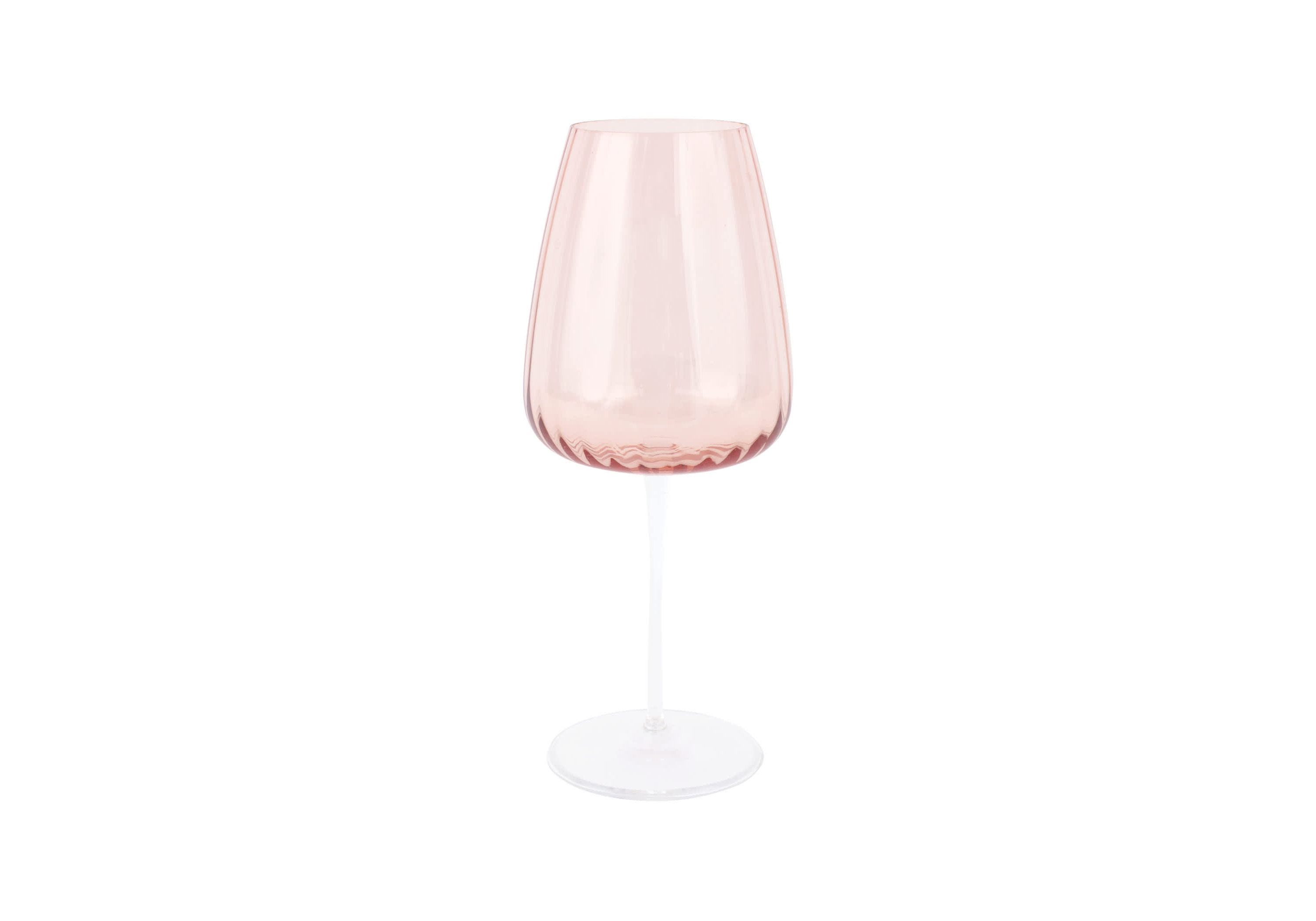 Francesca Blush Wine Glass