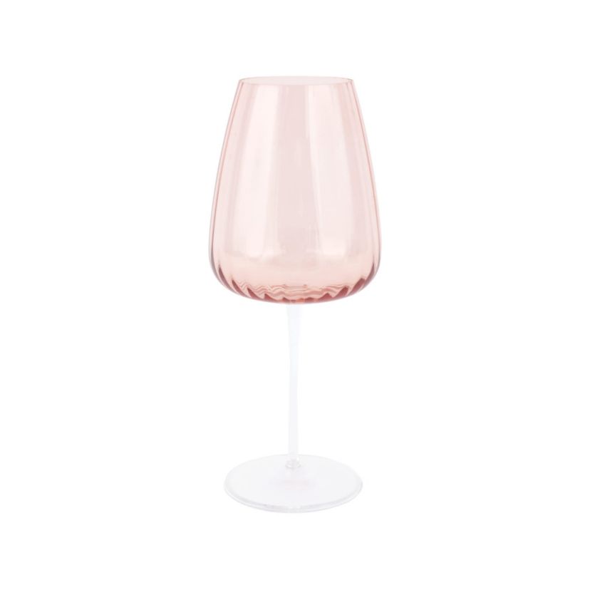 Francesca Blush Wine Glass