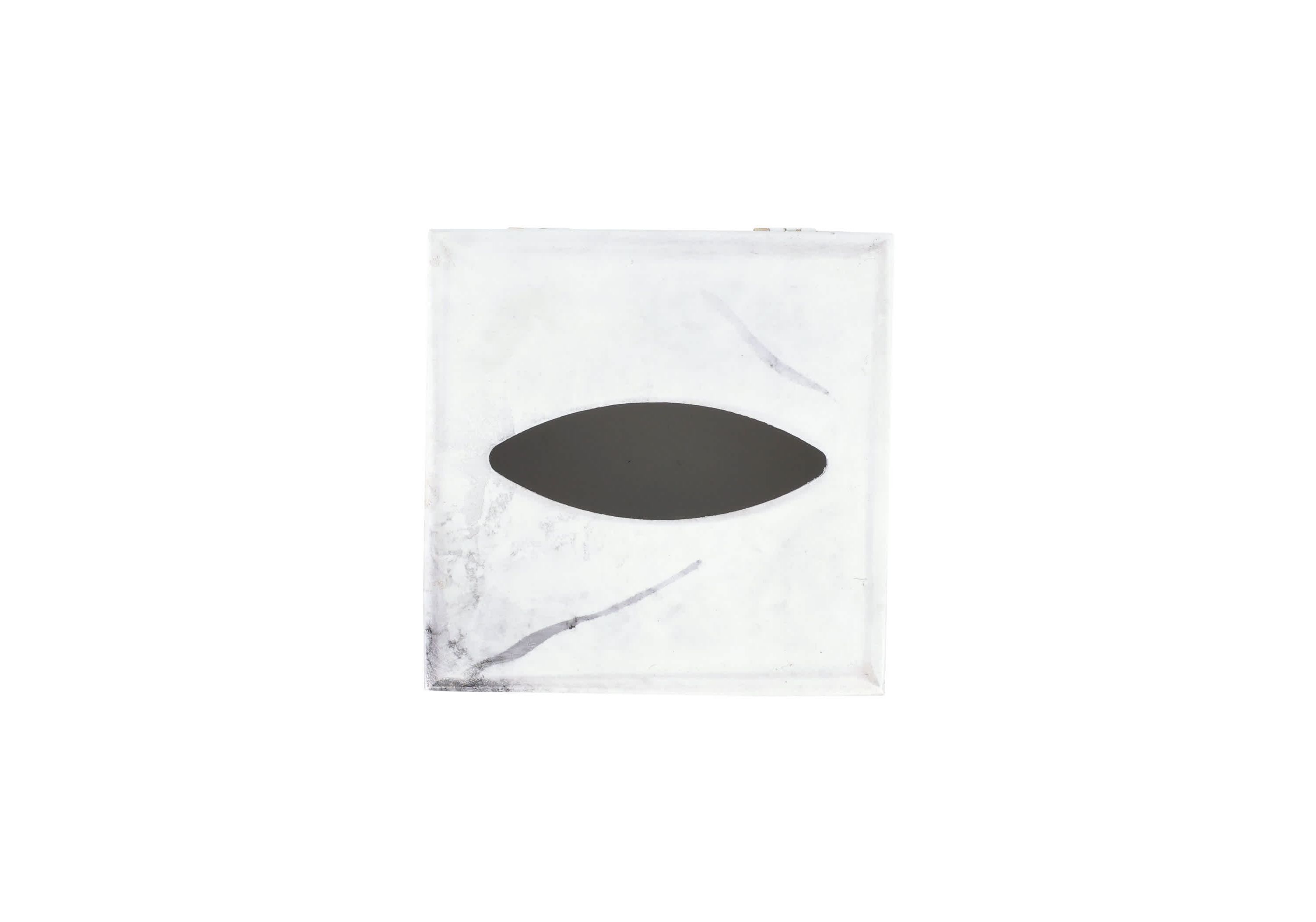 Florentine Wooden Accessories Marble Tissue Box