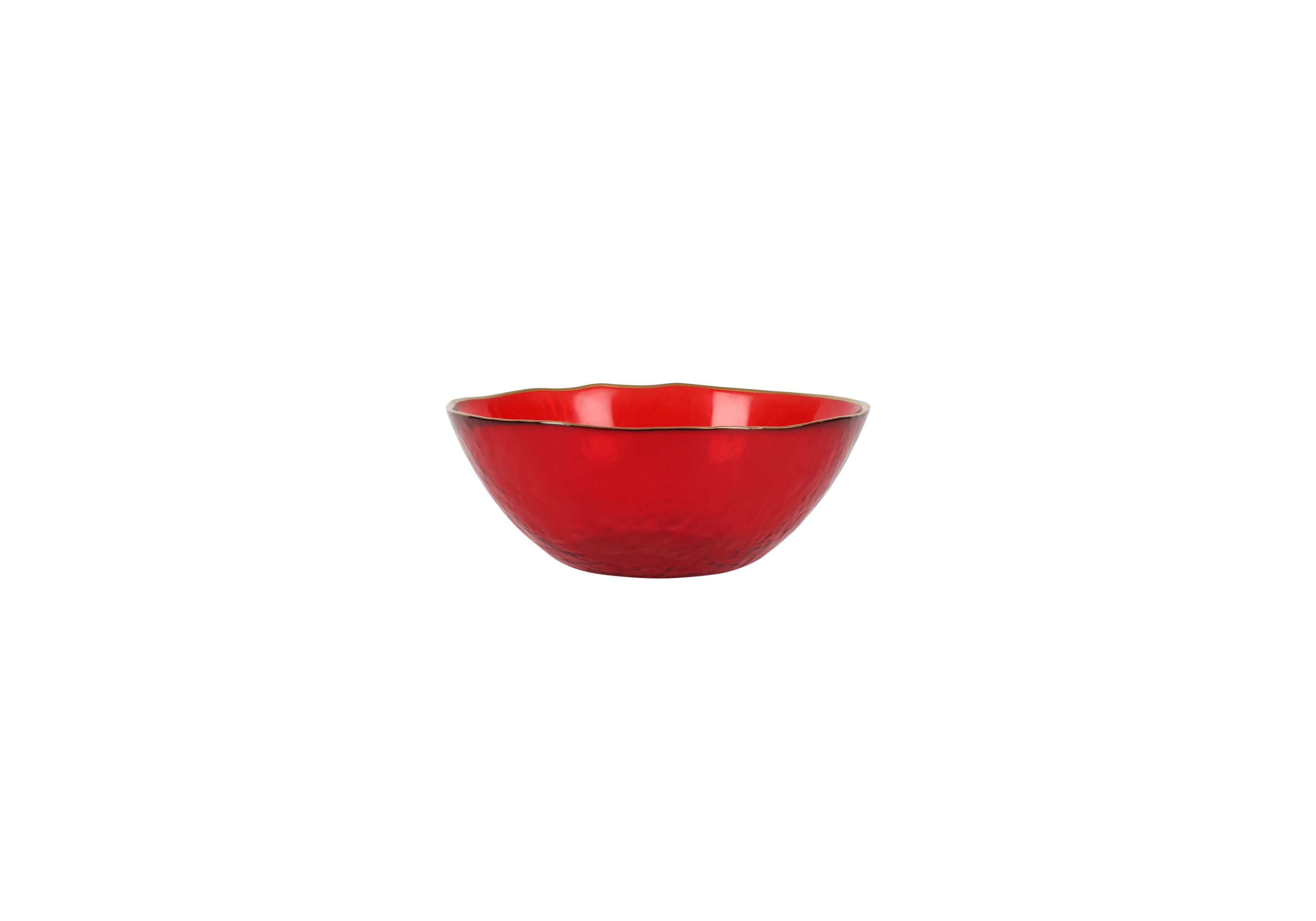 Holiday Glass Berry Bowl