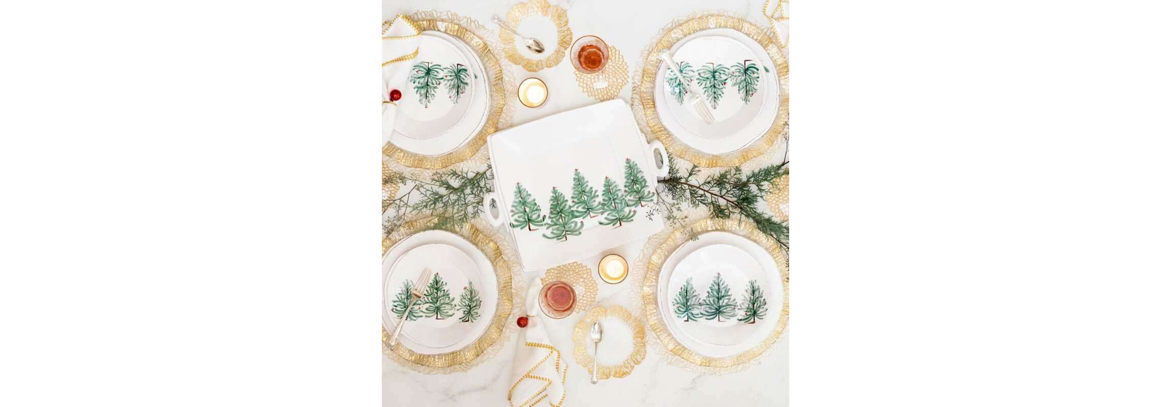 Lastra Holiday Sixteen-Piece Place Setting
