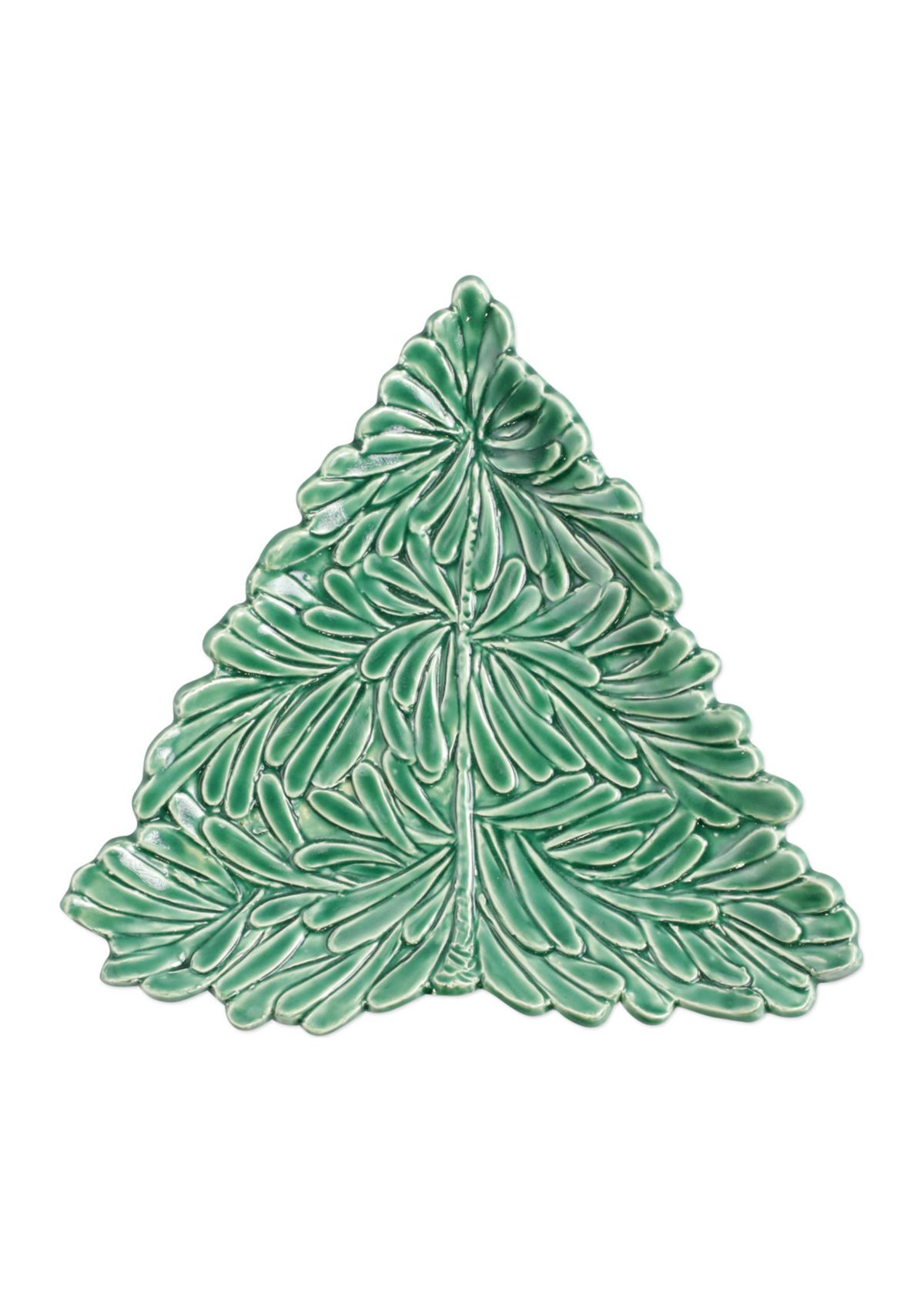 Lastra Holiday Figural Tree Small Plate