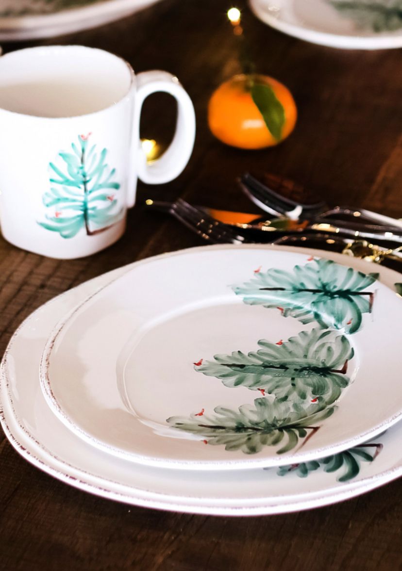 Lastra Holiday European Dinner Plate