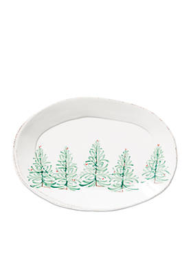 Lastra Holiday Oval Platter