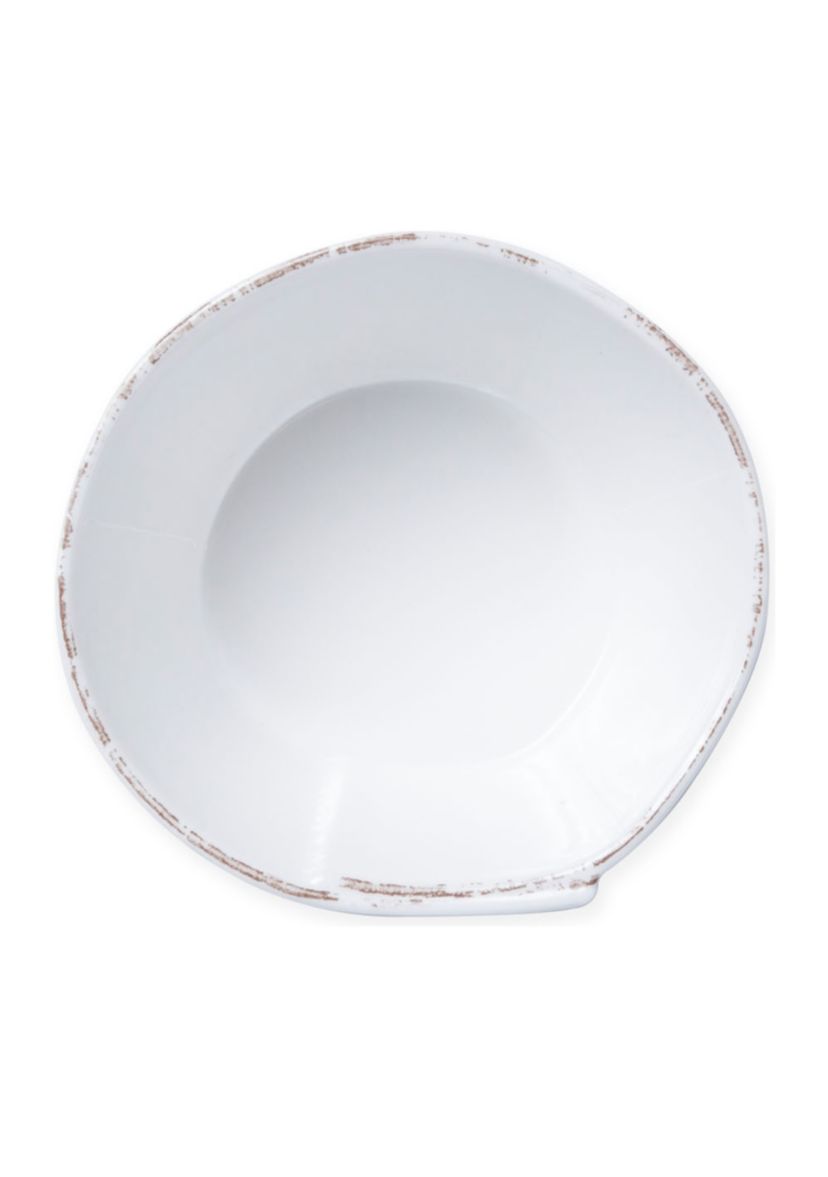 Lastra Melamine White Stacking Cereal Bowl