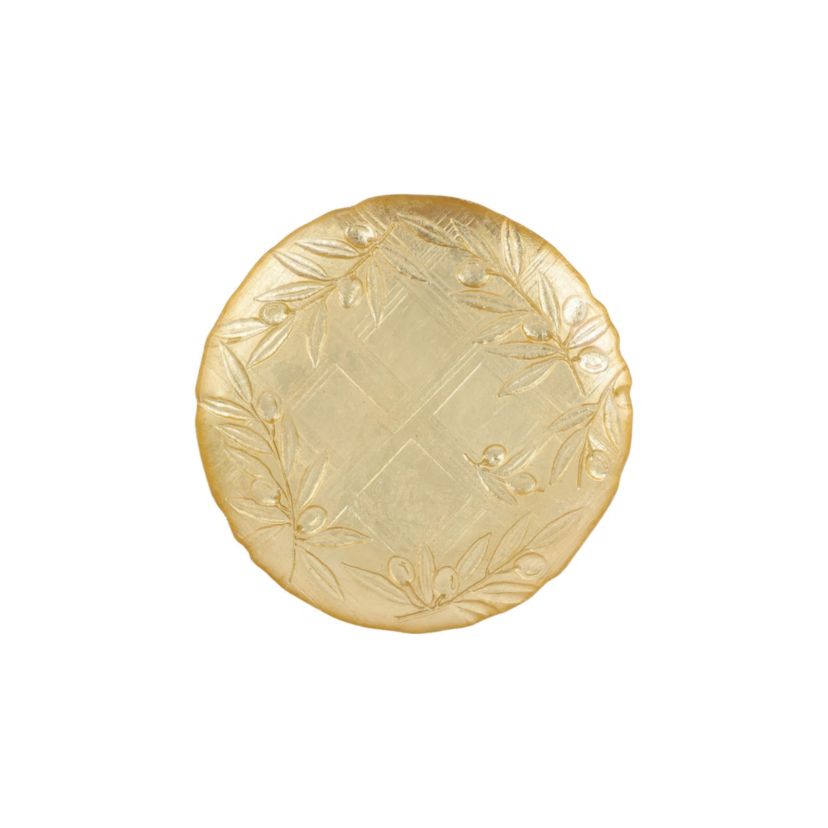 Moon Glass Olive Salad Plate