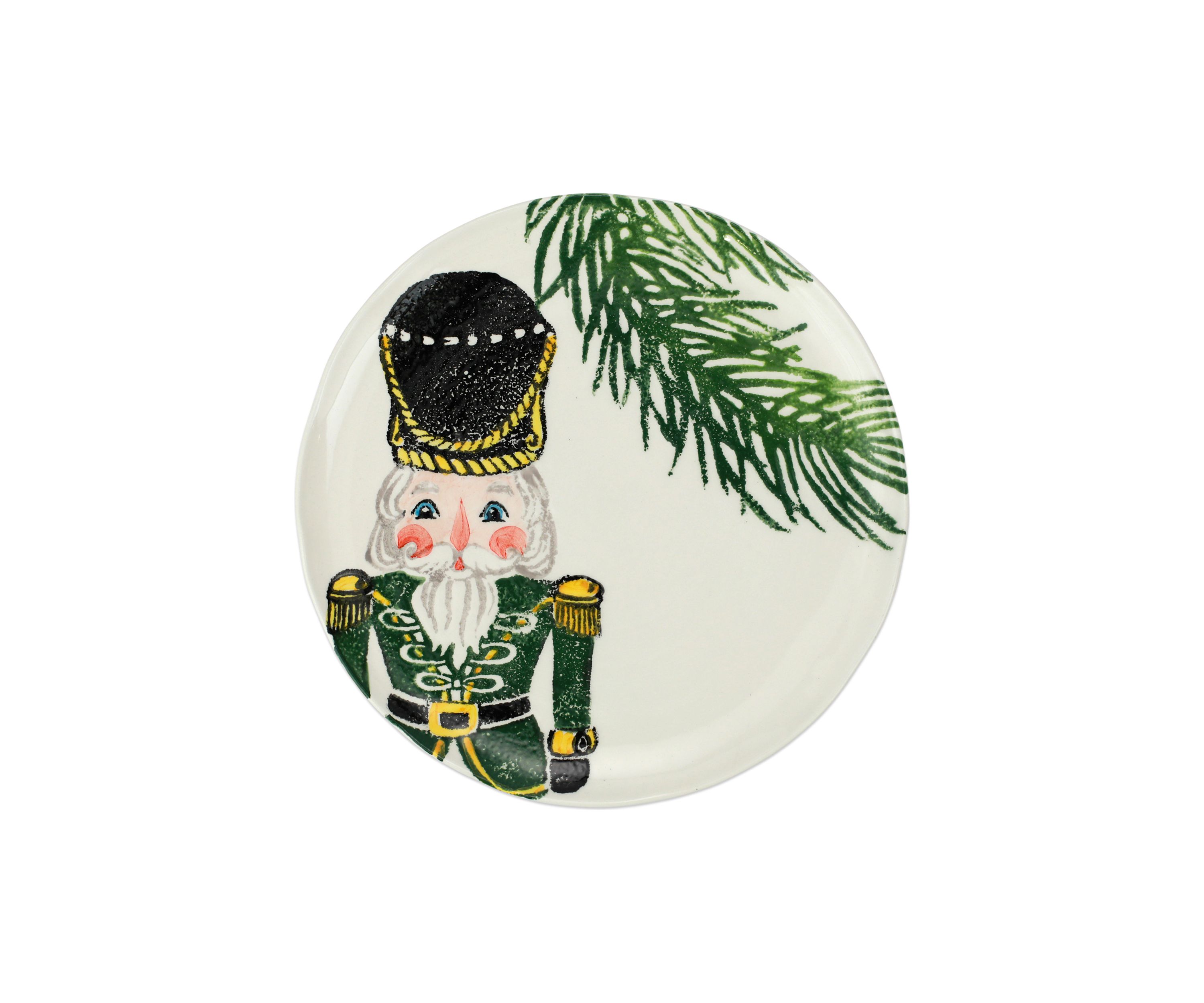 Nutcracker Red Salad Plate