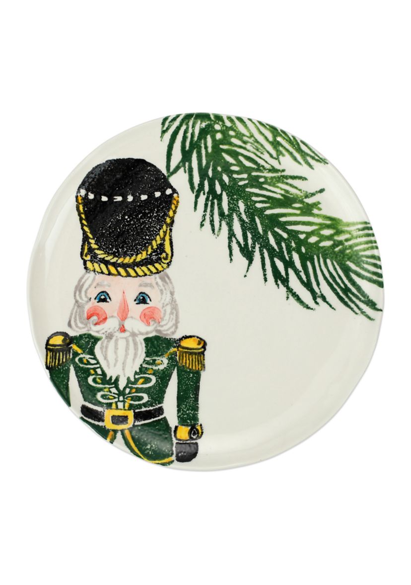 Nutcracker Red Salad Plate