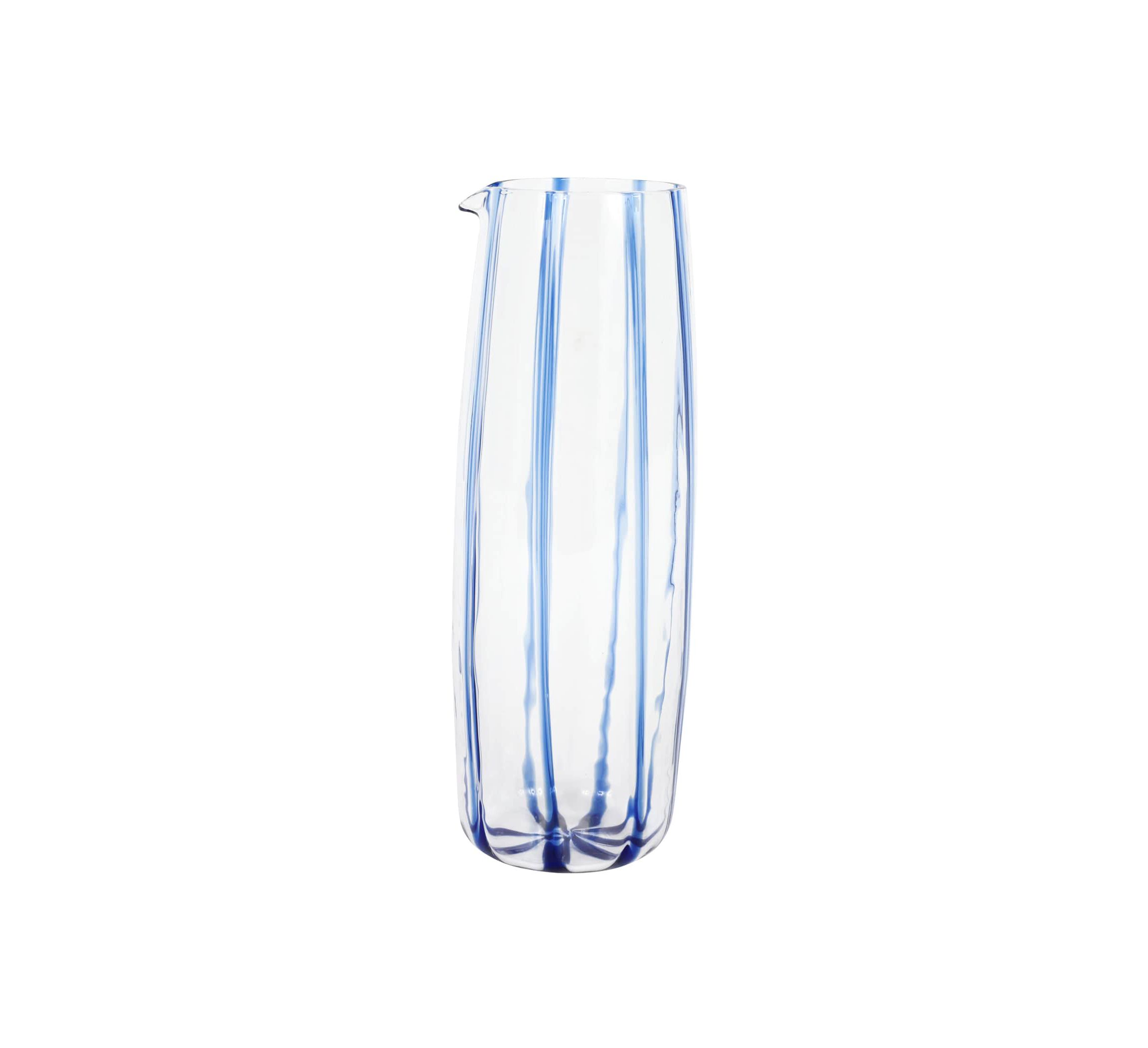 Nuovo Stripe Blue Pitcher
