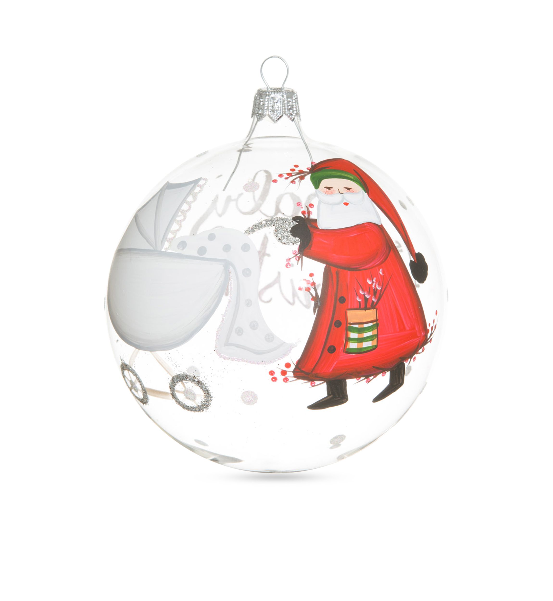 Old St. Nick Babys First Christmas Ornament