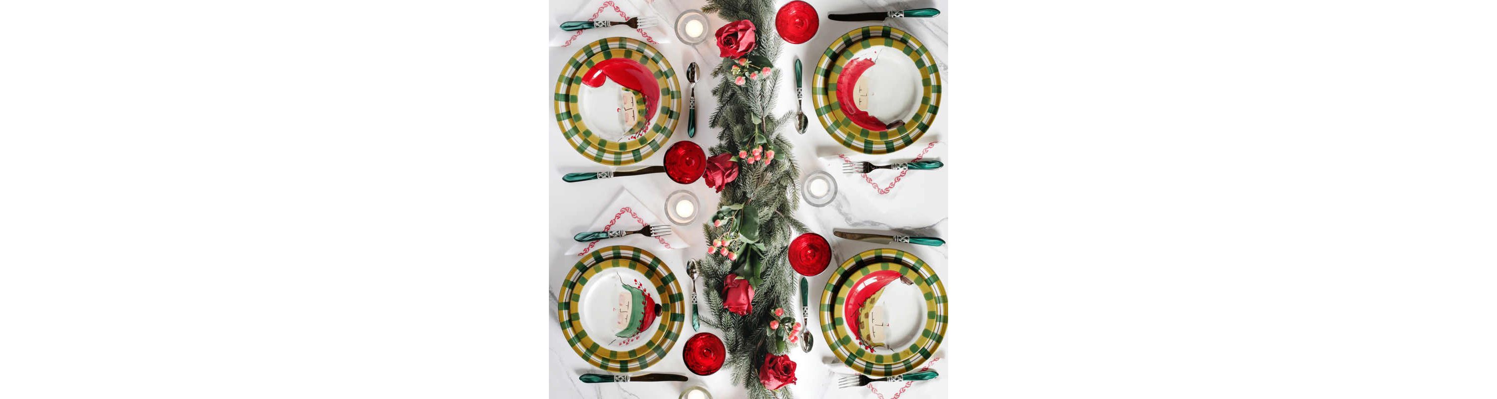 Old St. Nick Assorted Sixteen-Piece Place Setting
