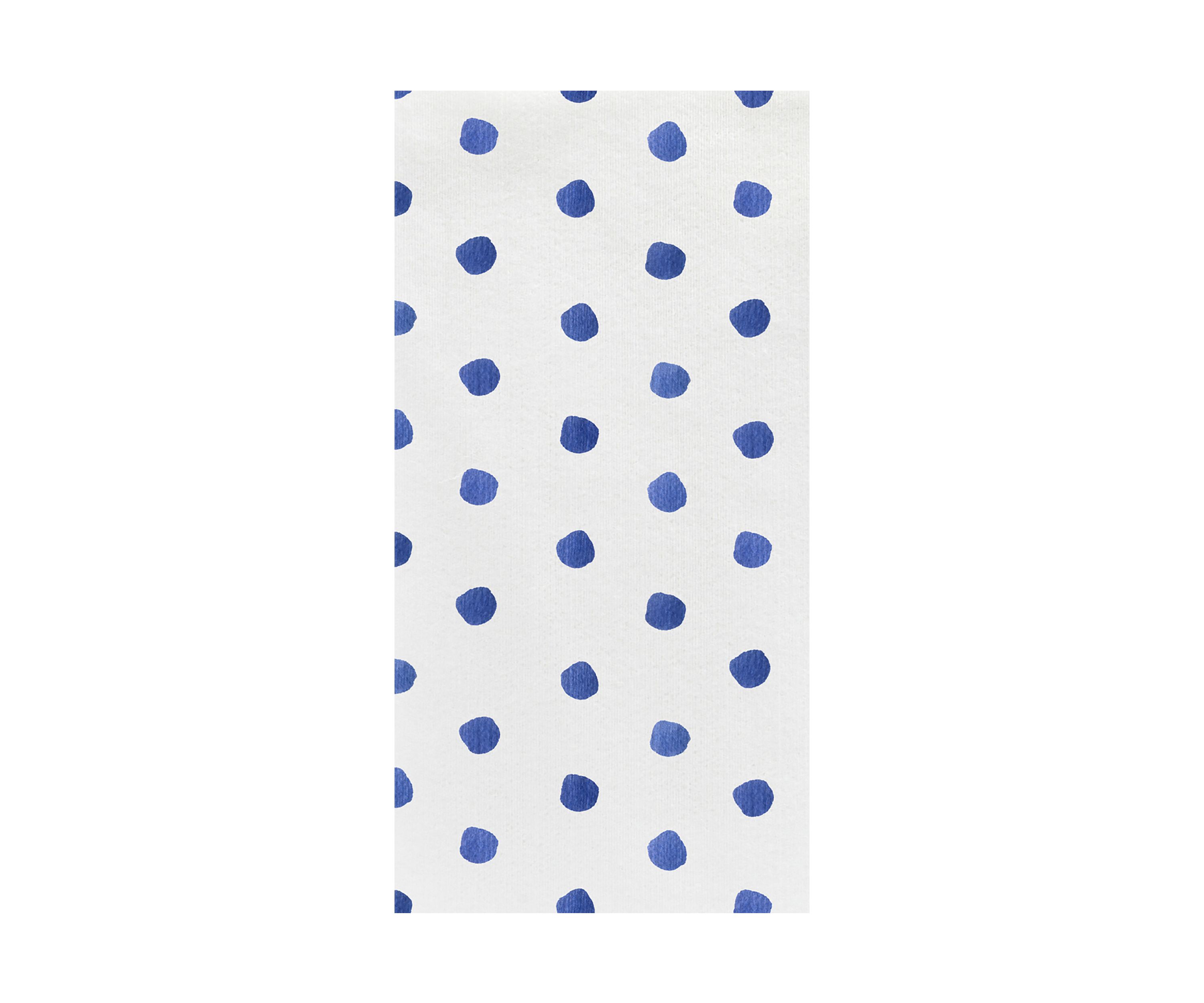 Papersoft Blue Dot Guest Napkins - 20 Pack