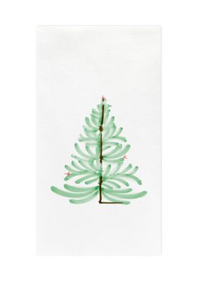 Vietri Pack of 20 Papersoft Napkins Lastra Holiday Guest Towels, White