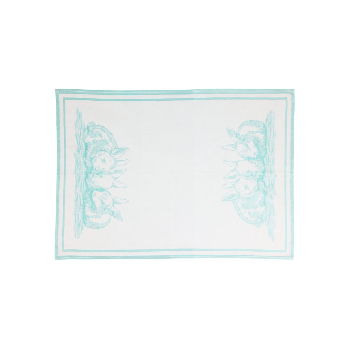 Strofinaccio Aqua Bunny Dish Towels - Set of 2