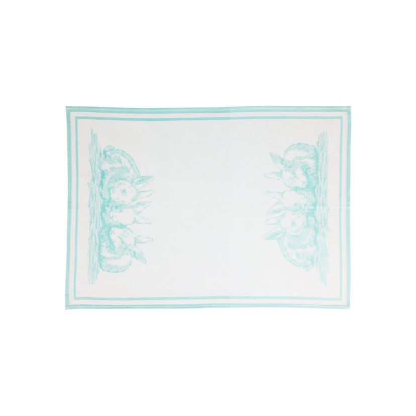 Strofinaccio Aqua Bunny Dish Towels - Set of 2