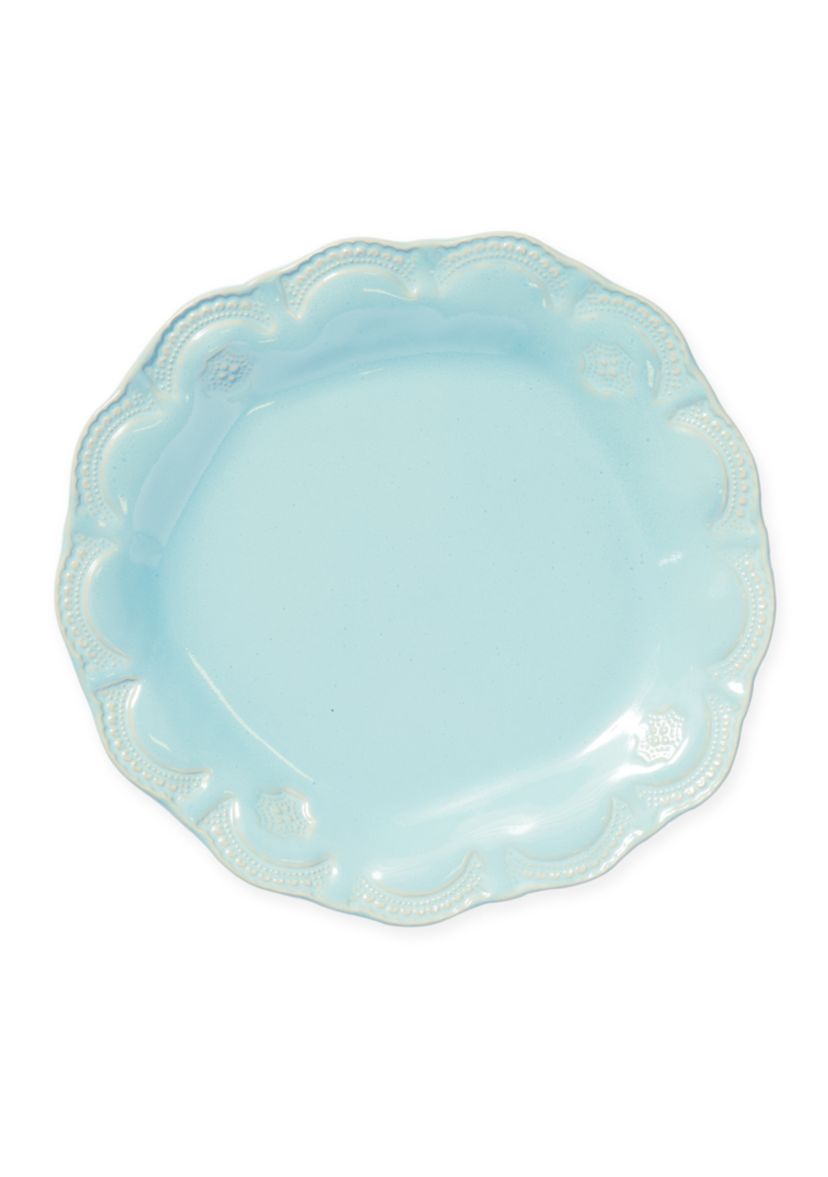 Incanto Stone Aqua Lace Salad Plate
