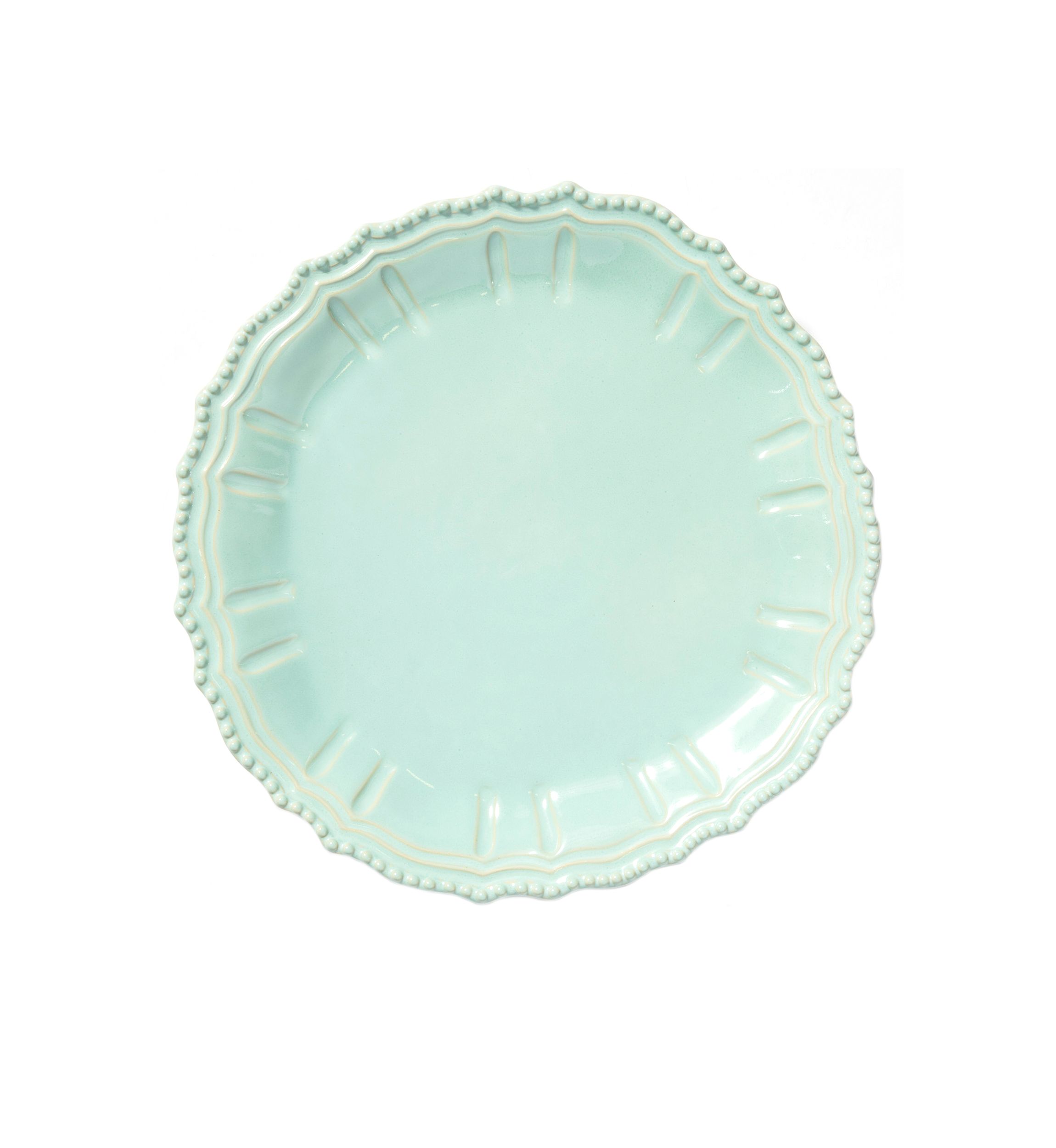 Incanto Stone Aqua Baroque Round Platter