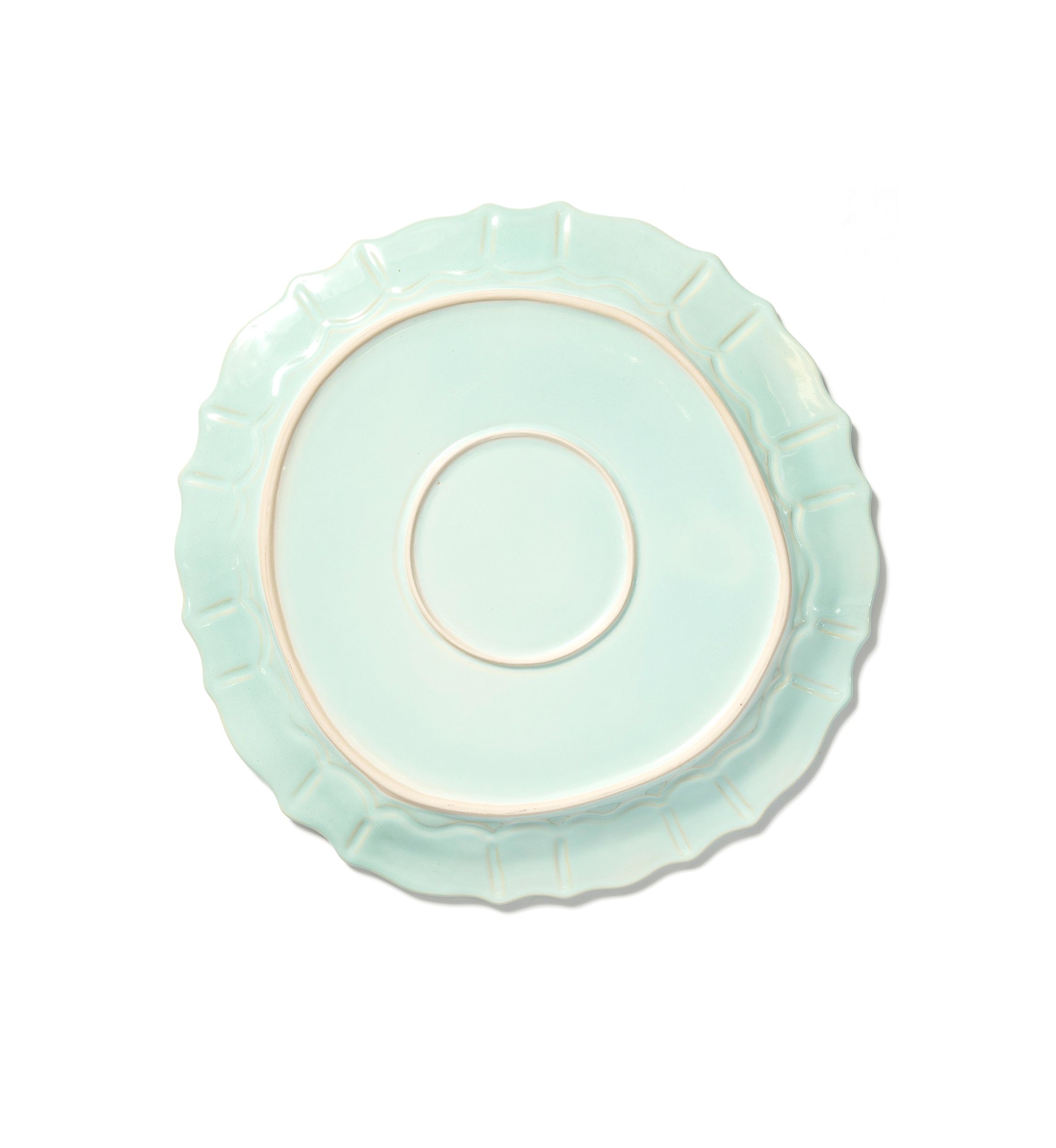 Incanto Stone Aqua Baroque Round Platter