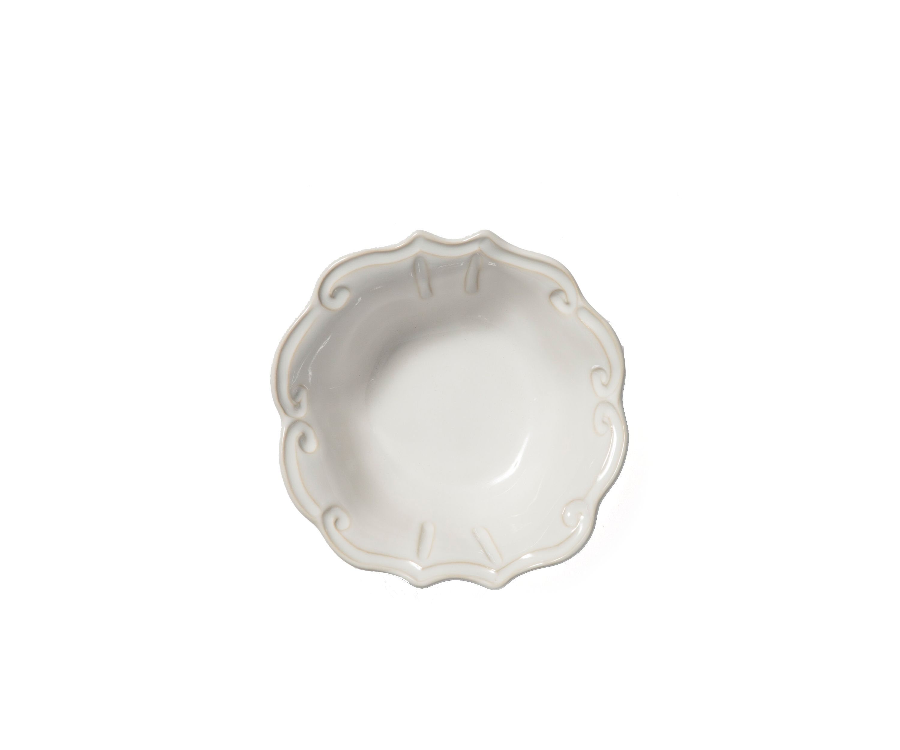 Incanto Stone White Baroque Cereal Bowl