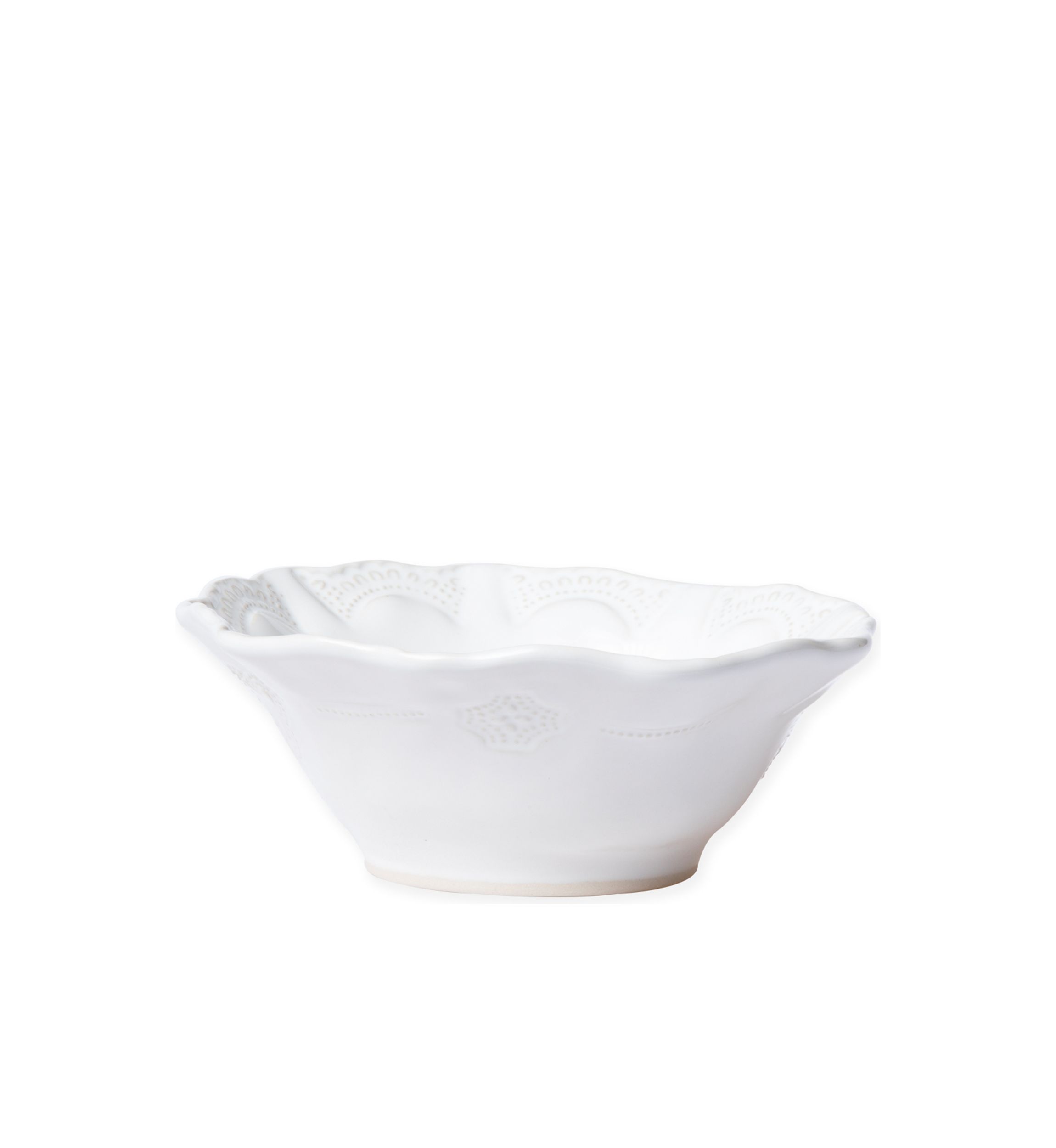 Incanto Stone White Lace Cereal Bowl