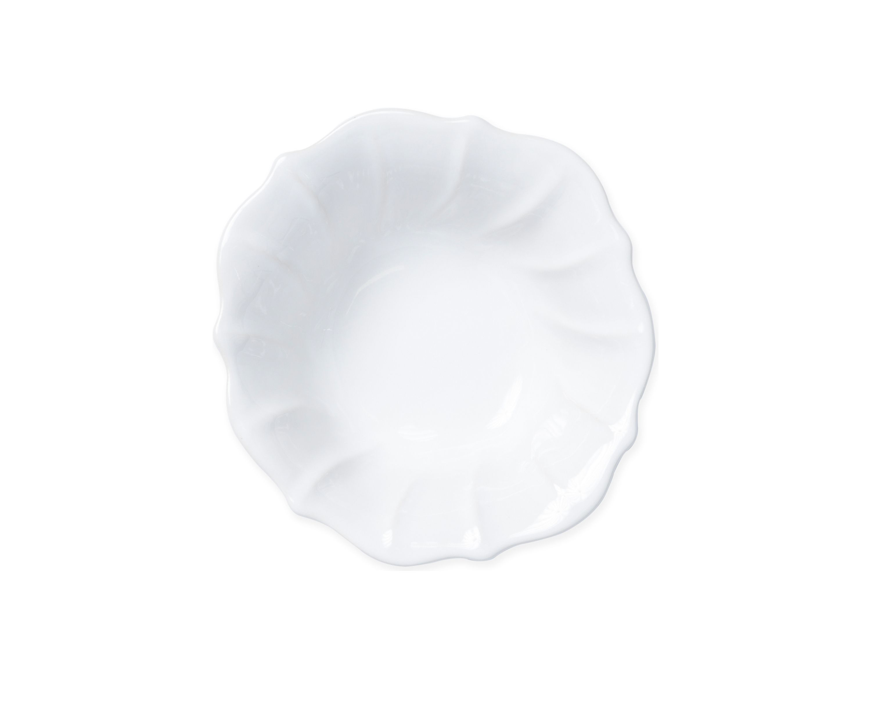 Incanto Stone White Ruffle Cereal Bowl