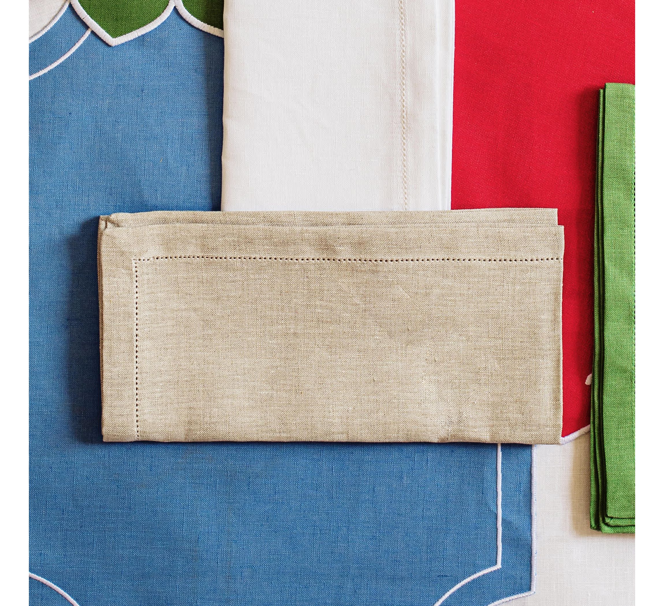 Tessuti Natural Napkins - Set of 4