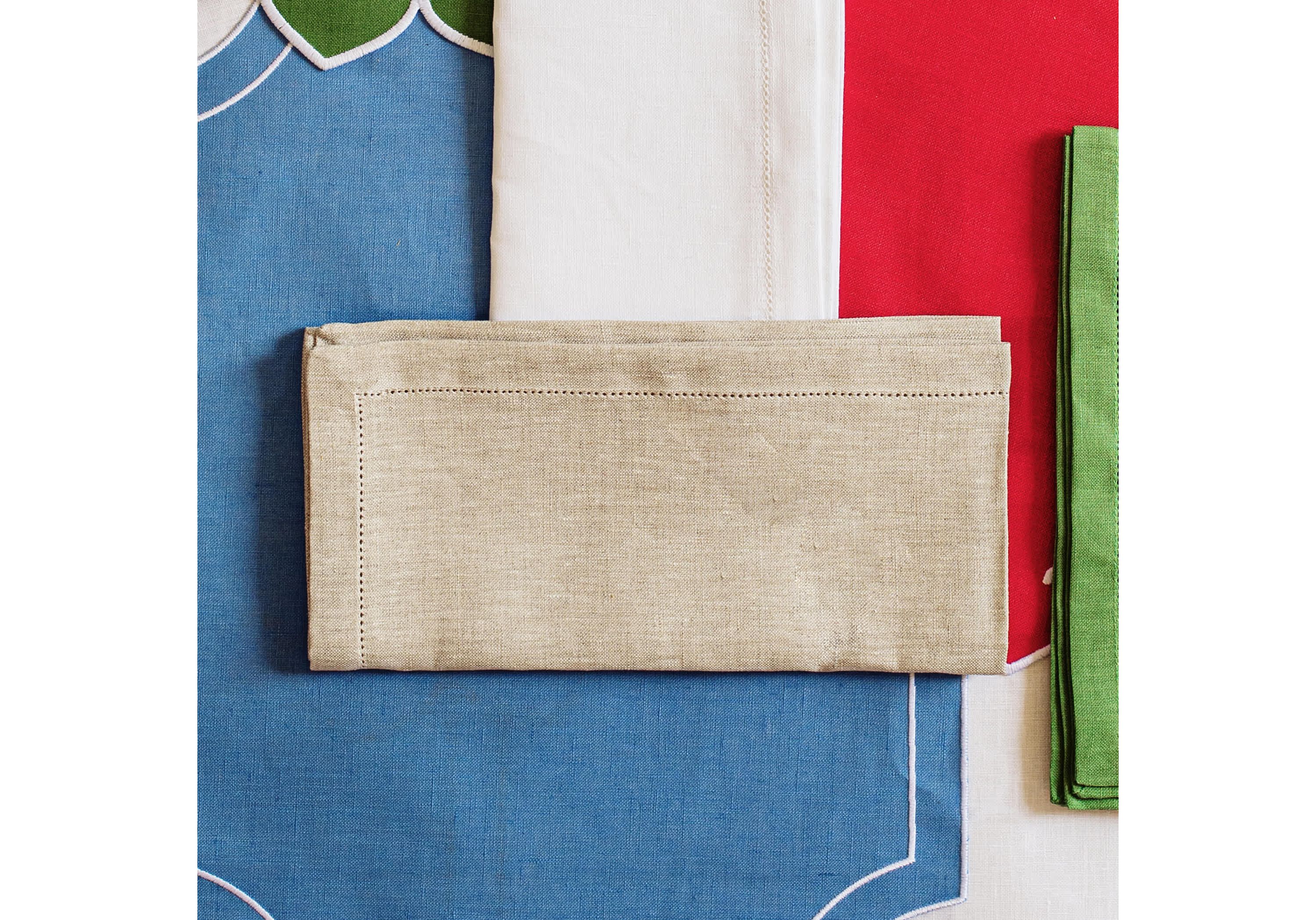 Tessuti Red Napkins - Set of 4
