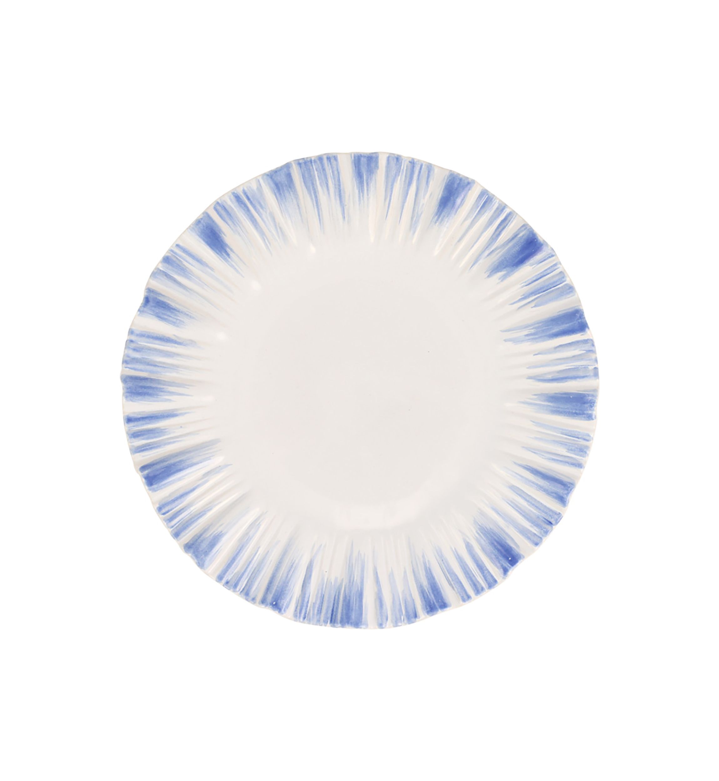 Bari Blue and White Small Round Platter