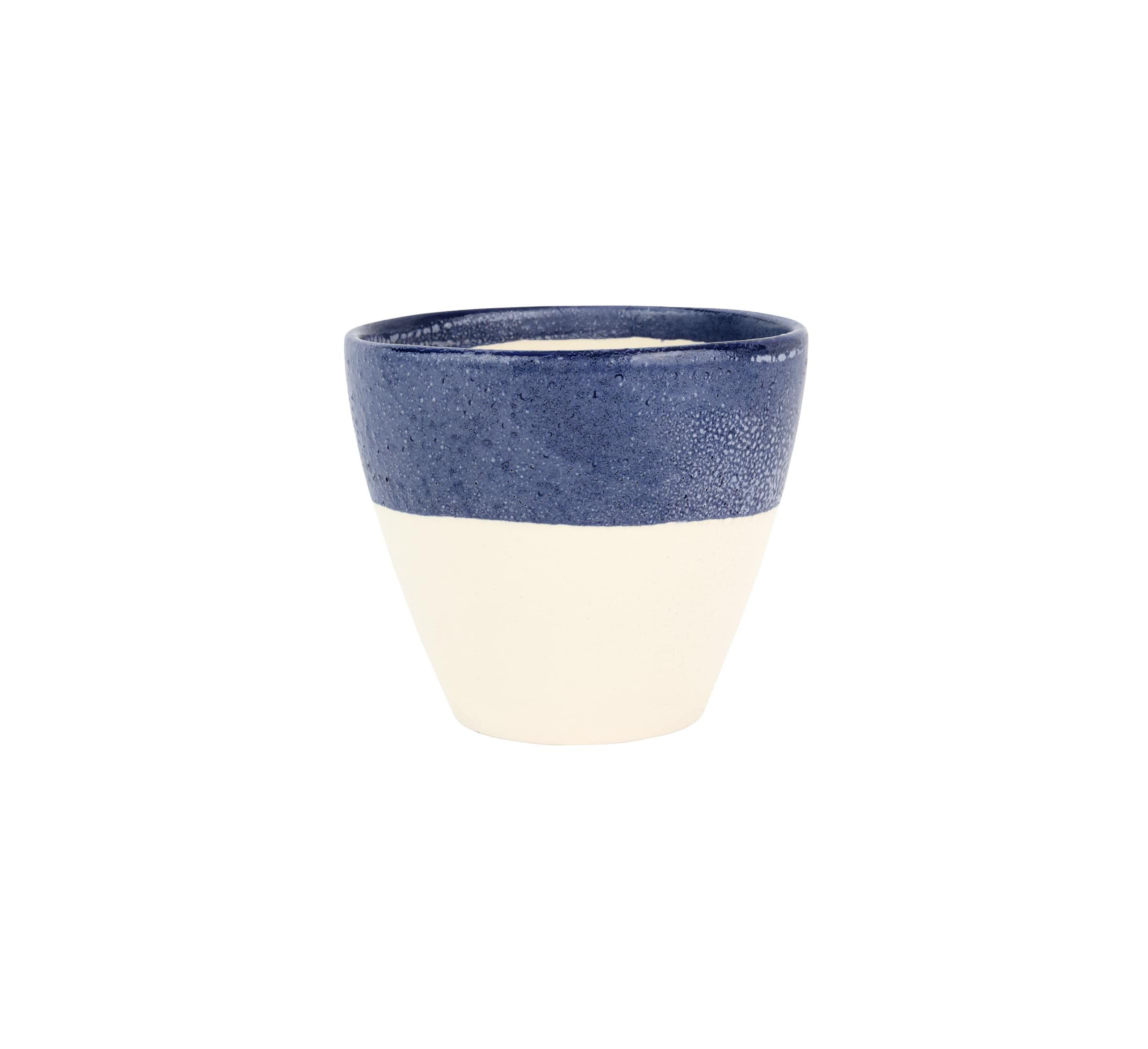 Viva Garden Cobalt Reactive Medium Cachepot