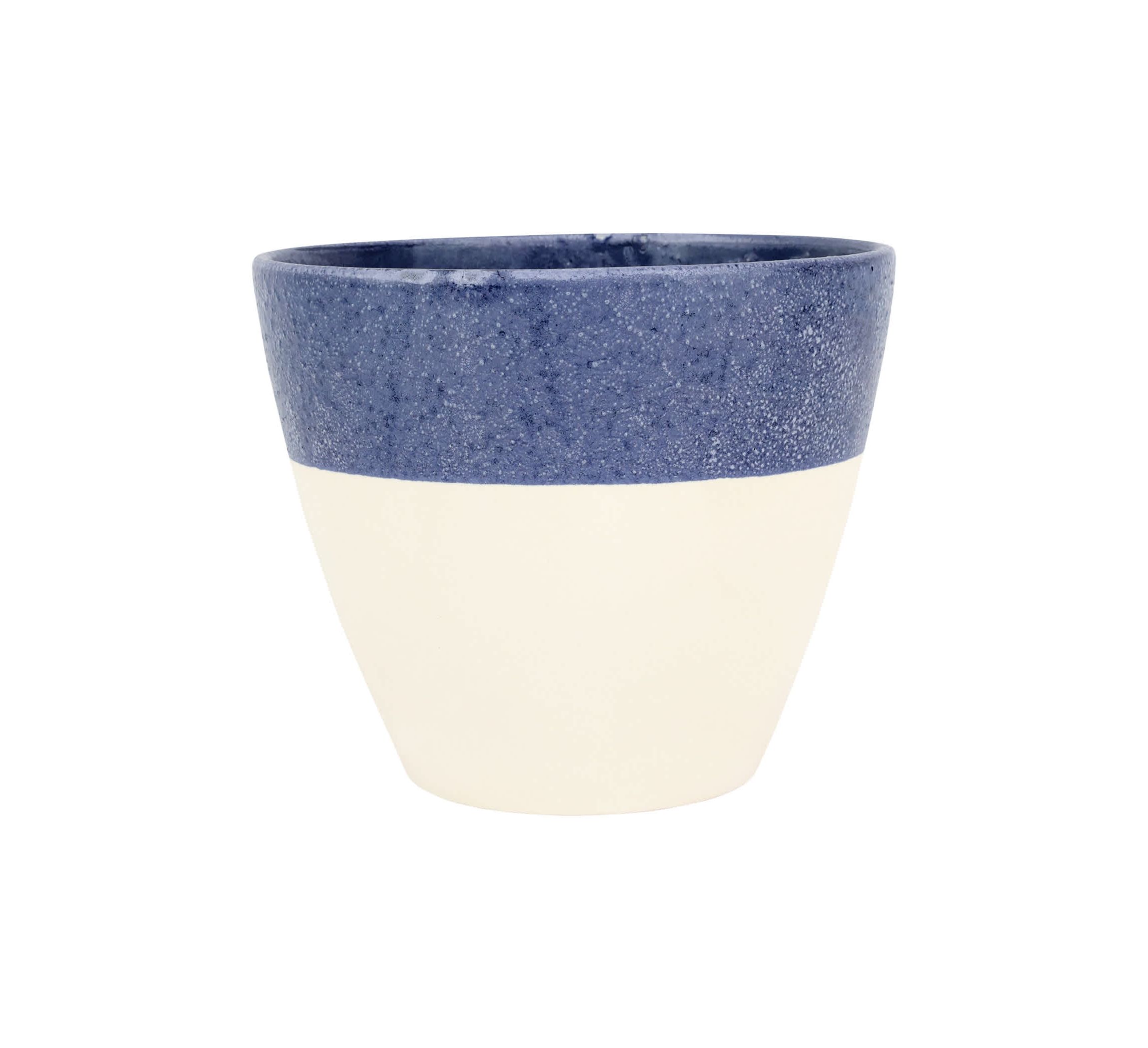 Viva Garden Cobalt Reactive Large Cachepot