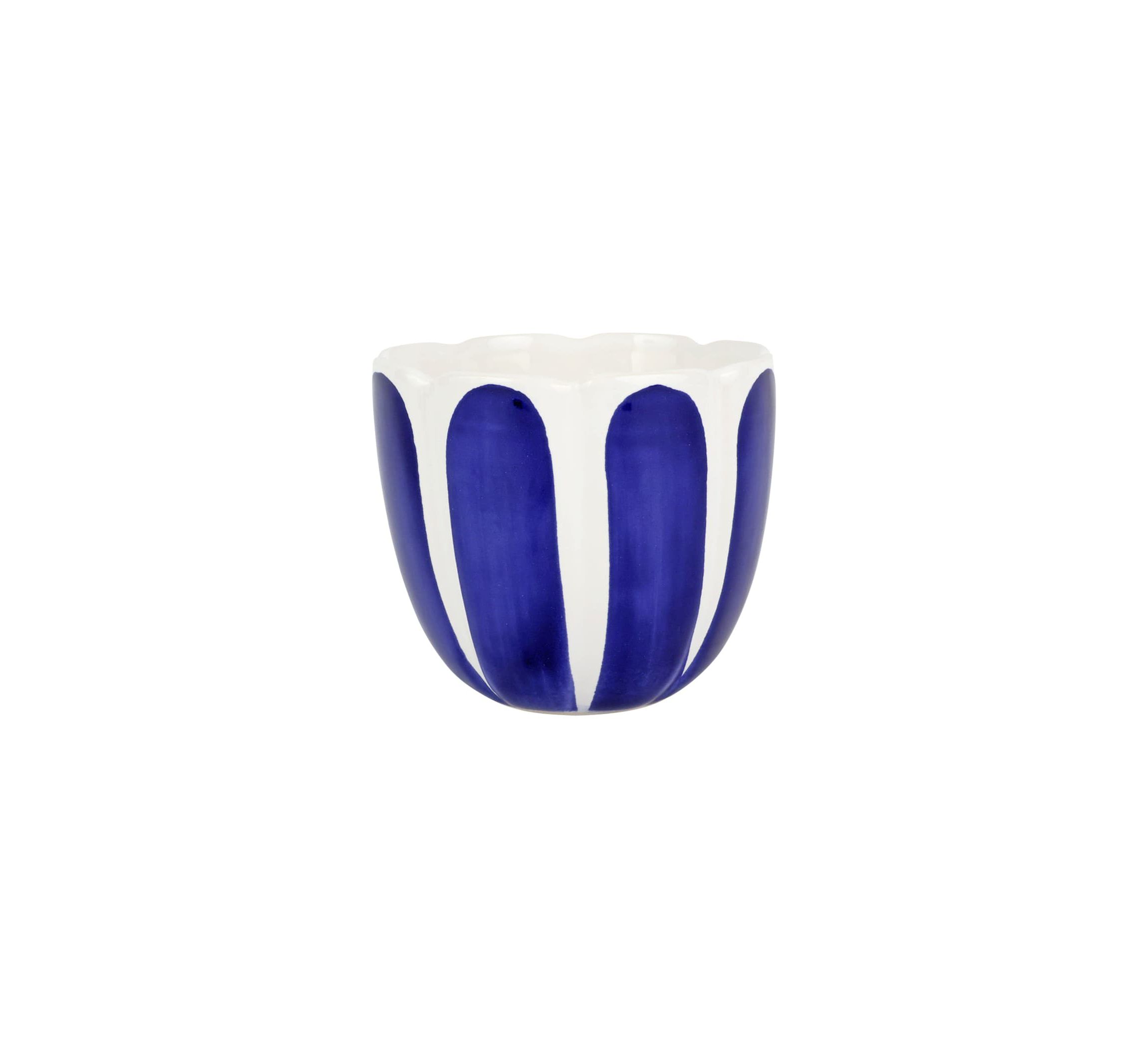 Viva Garden Cobalt Tulip Small Cachepot