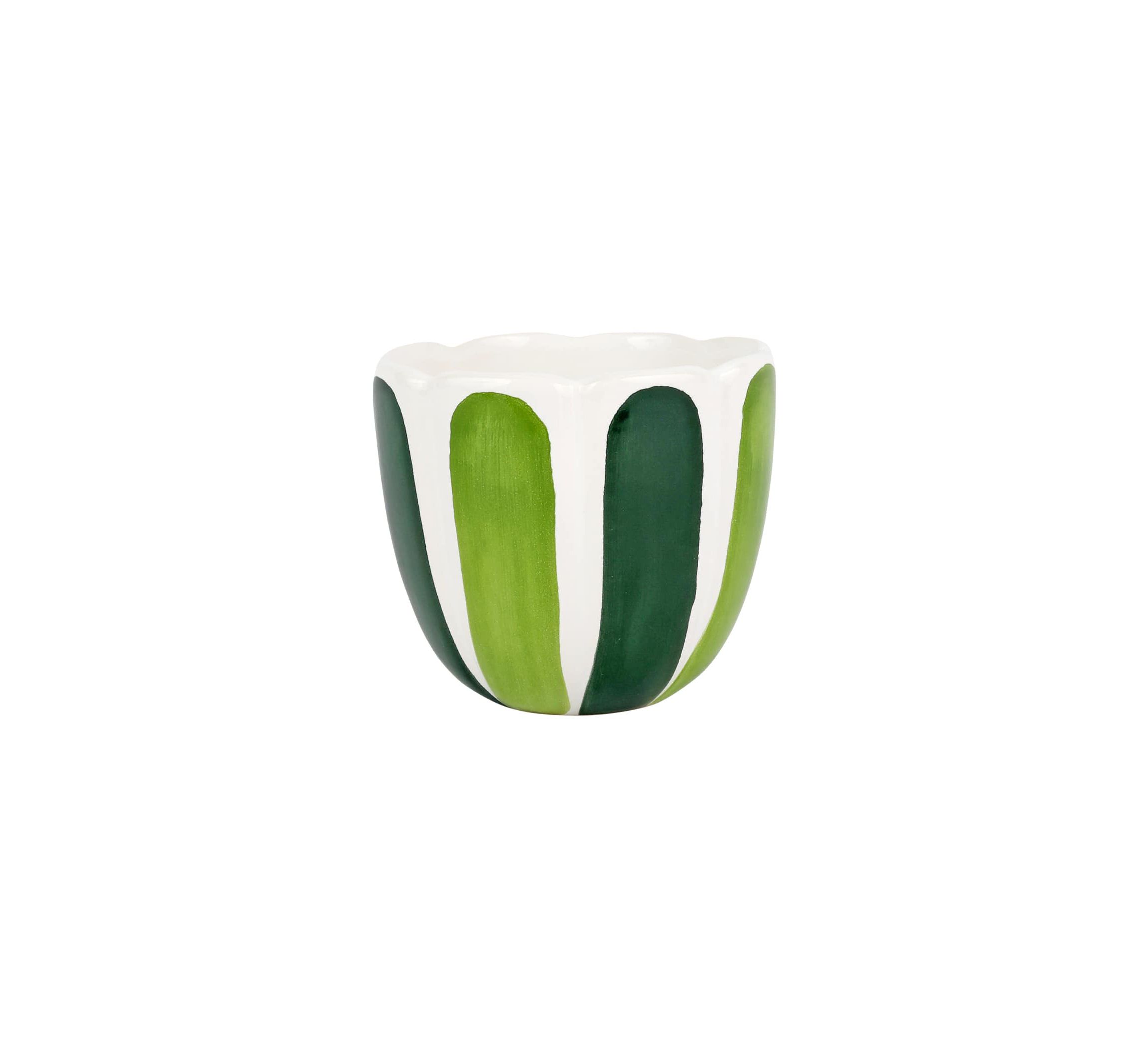 Viva Garden Green Tulip Small Cachepot