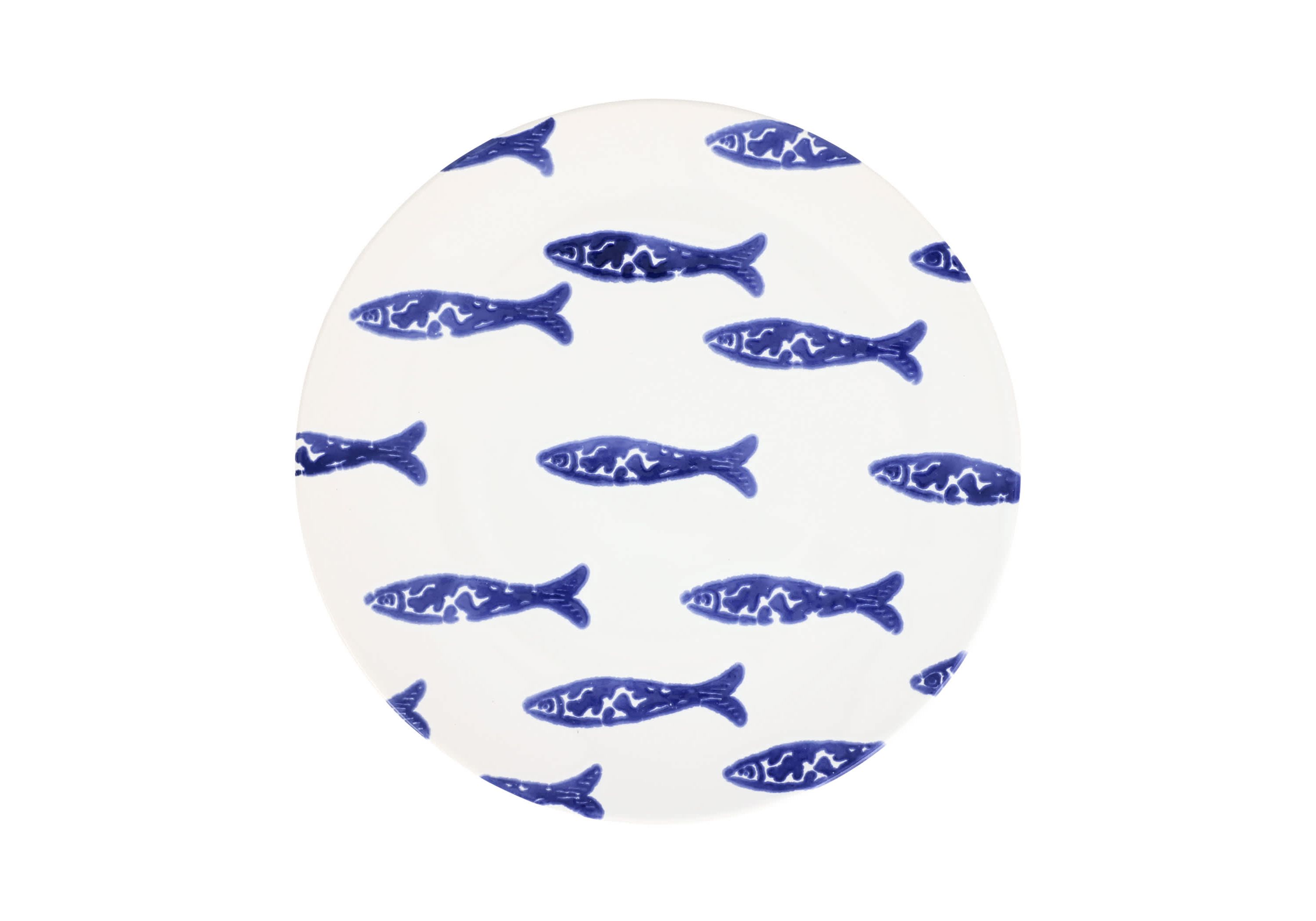 Santorini Minnows Dinner Plate